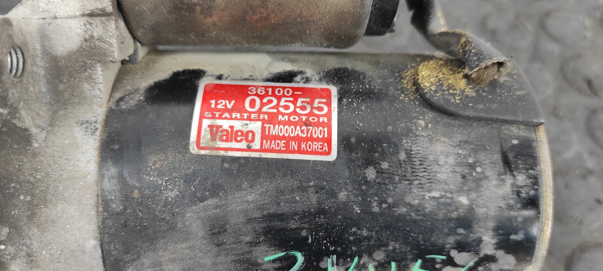 Recambio de MOTOR ARRANQUE para KIA PICANTO 1.0 Concept G4HE referencia OEM IAM 3610002555   - AZUL 2