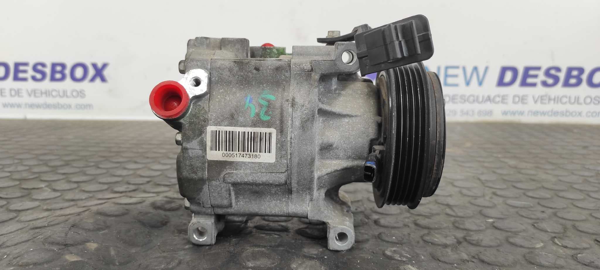 Recambio de COMPRESOR AIRE ACONDICIONADO para FIAT NUOVA 500 (150) Blackjack 169A4000 referencia OEM IAM SCSB06   - BLANCO 2