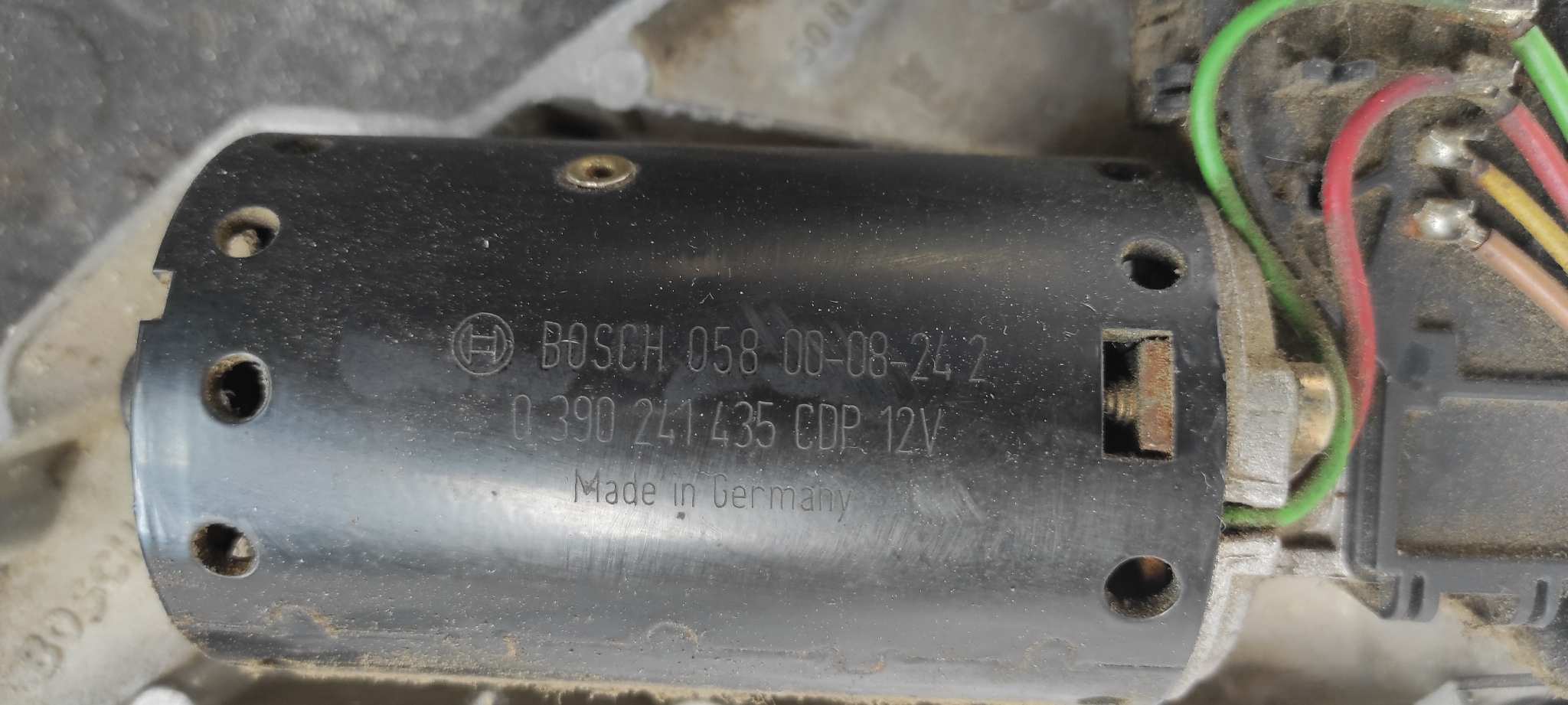 Recambio de MOTOR LIMPIA DELANTERO para MERCEDES-BENZ CLASE S (W220) BERLINA OM628960 referencia OEM IAM 0390241435   - NEGRO 8
