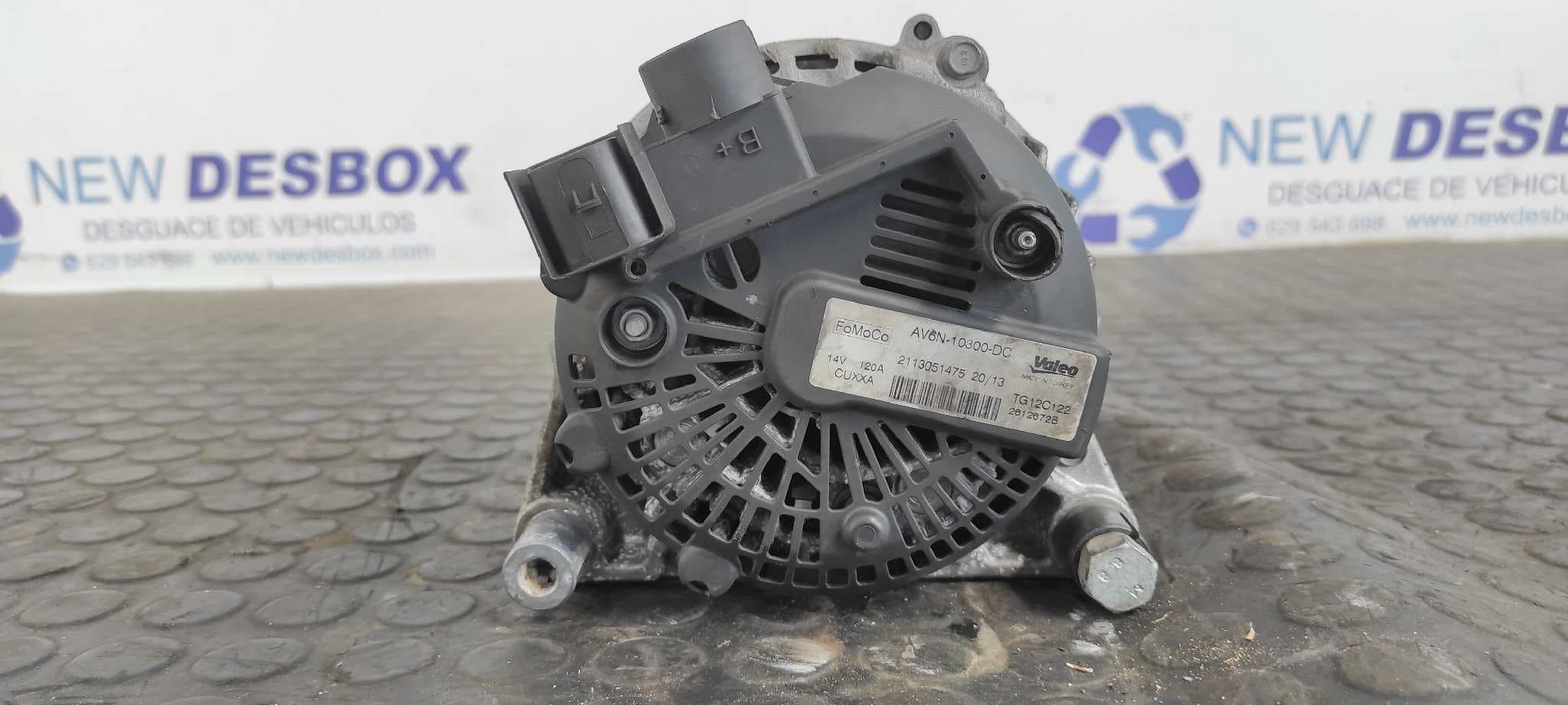 Recambio de ALTERNADOR para FORD GRAND C-MAX Titanium UFDB referencia OEM IAM AV6N10300DC   - BLANCO 5
