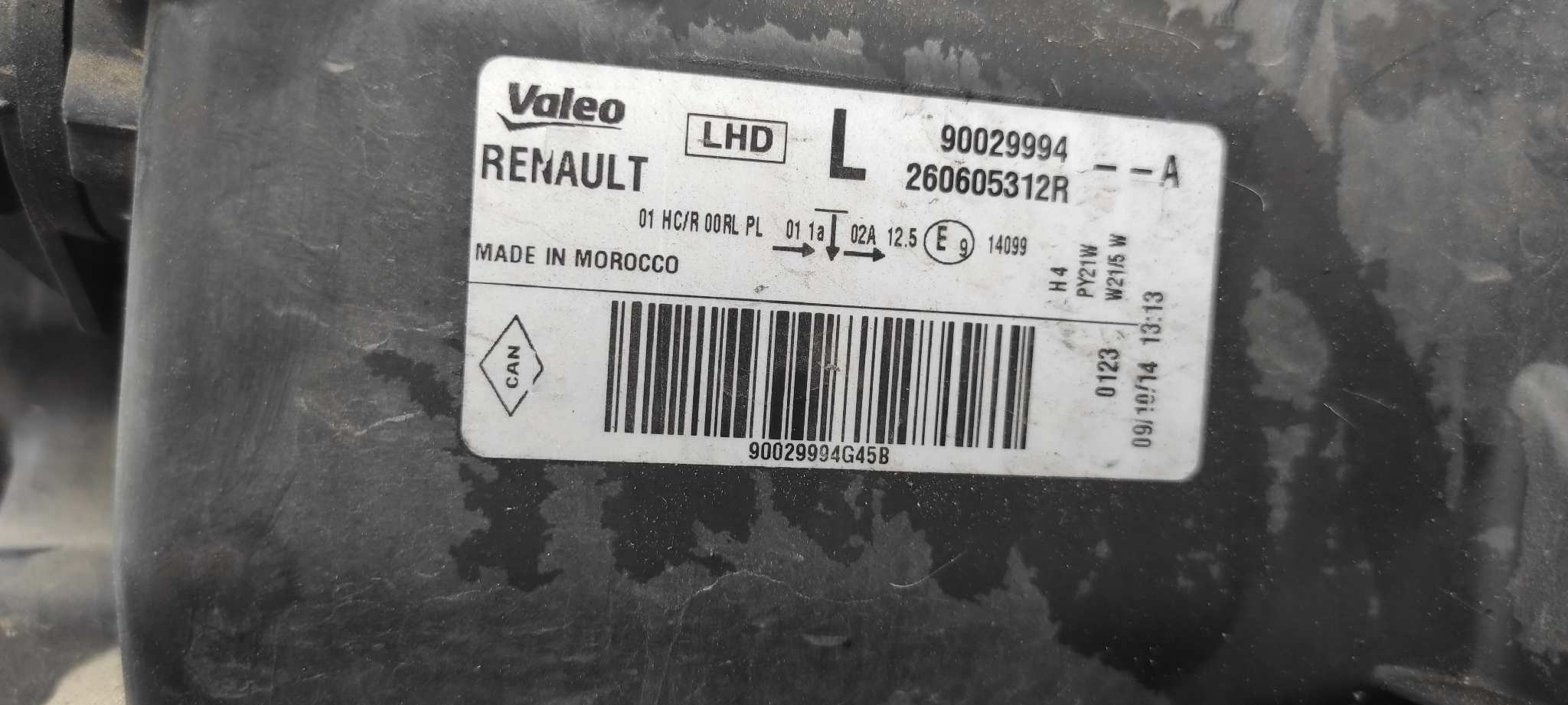 Recambio de FARO IZQUIERDO para DACIA SANDERO K9K612 referencia OEM IAM 90029994   - AZUL 7