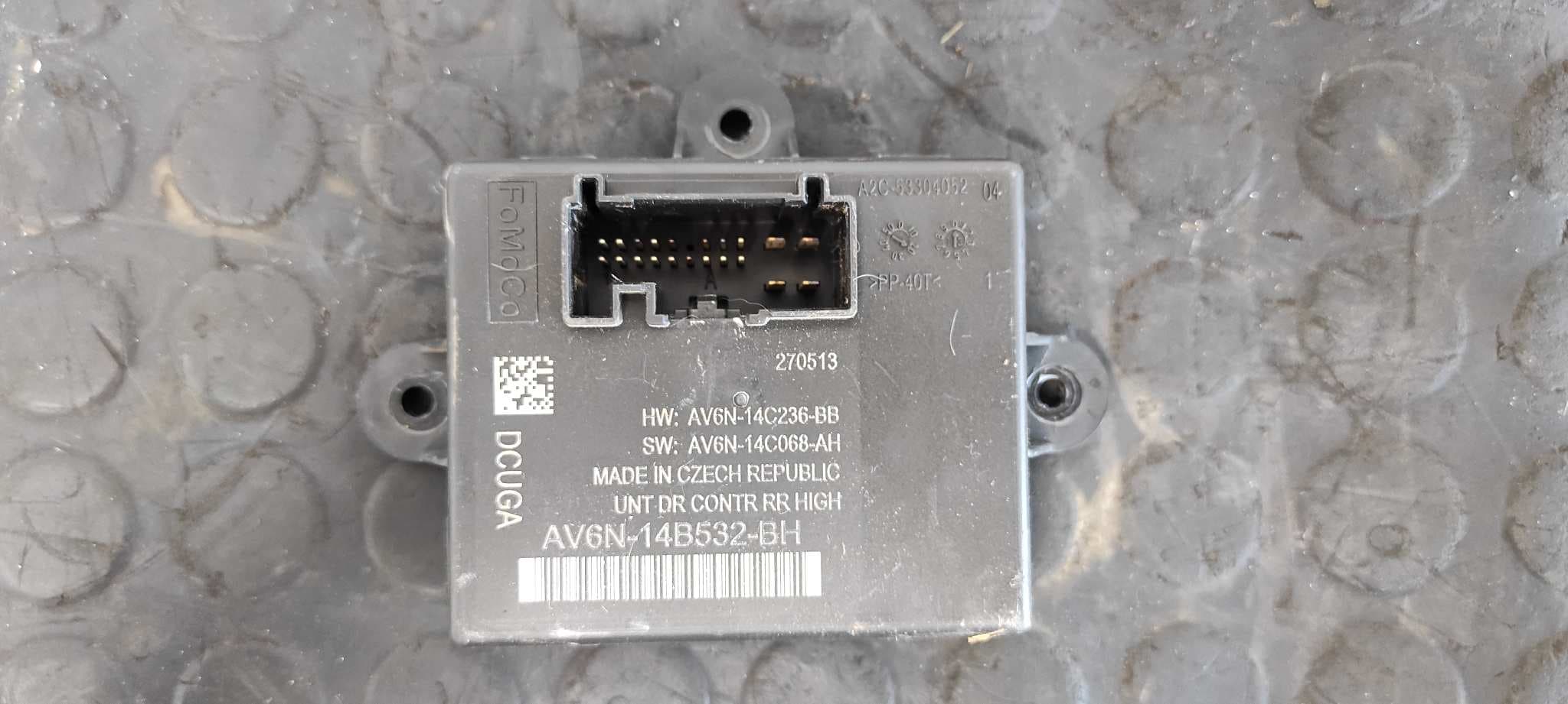 Recambio de MODULO ELECTRONICO para FORD GRAND C-MAX Titanium UFDB referencia OEM IAM AV6N14B532BH   - BLANCO