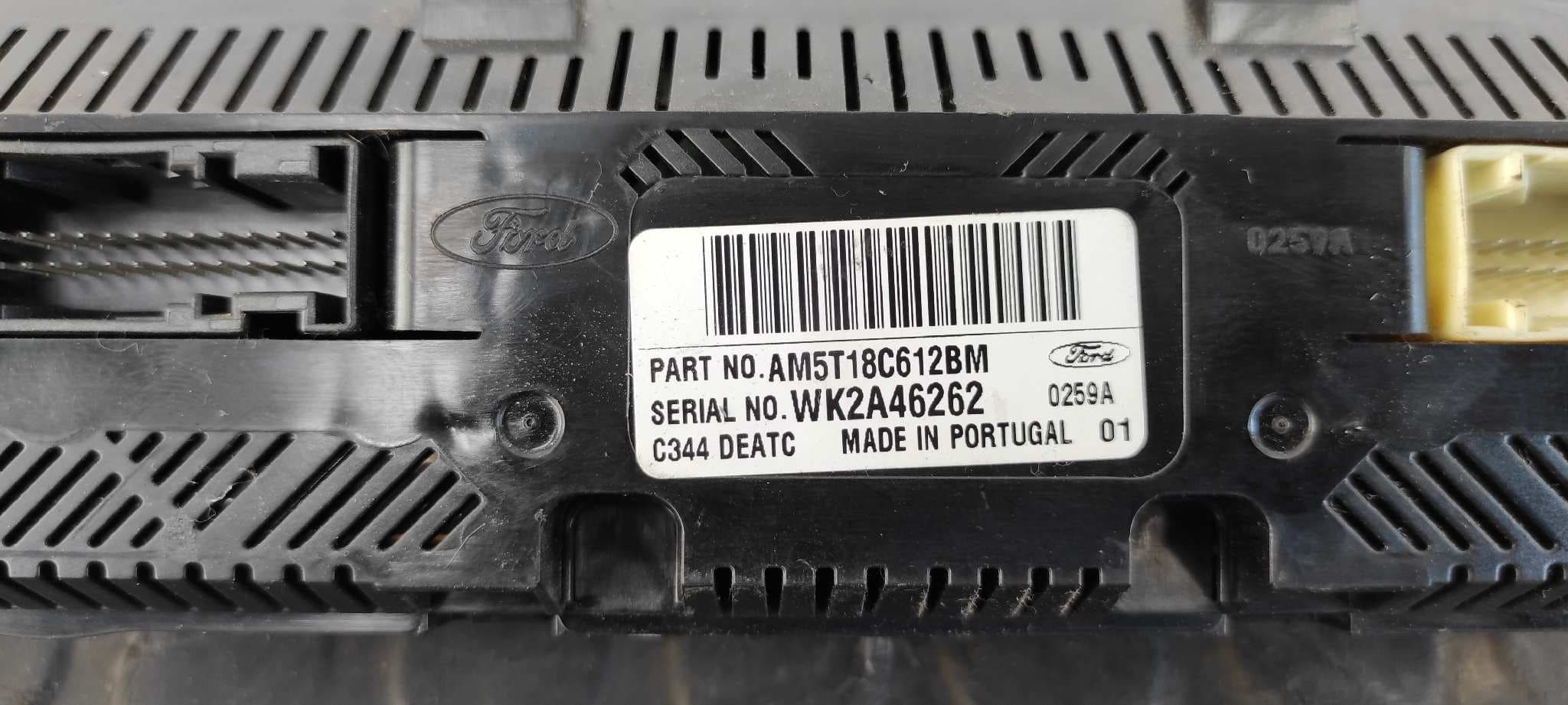 Recambio de MANDO CLIMATIZADOR para FORD GRAND C-MAX UFDB referencia OEM IAM AM5T18C612BM   - BLANCO 3
