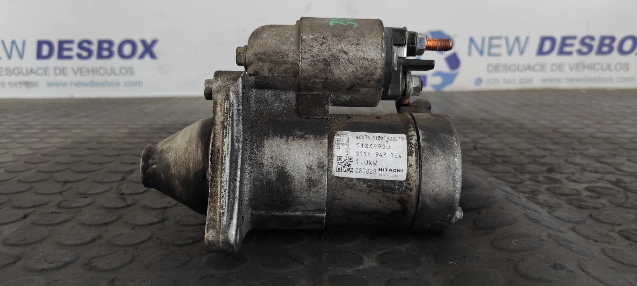 Recambio de MOTOR ARRANQUE para FIAT NUOVA 500 (150) Blackjack 169A4000 referencia OEM IAM 51832950   - BLANCO