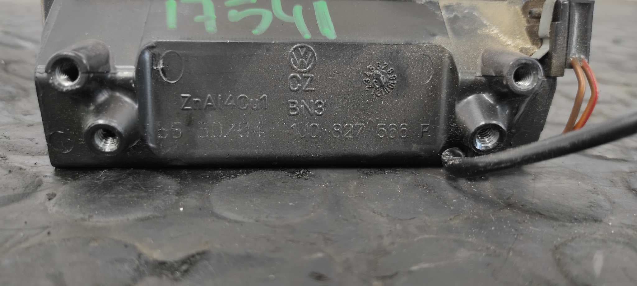 Recambio de MANETA EXTERIOR PORTON para VOLKSWAGEN TOUAREG (7LA) TDI R5 BAC referencia OEM IAM 1J0827566F   - NEGRO 3