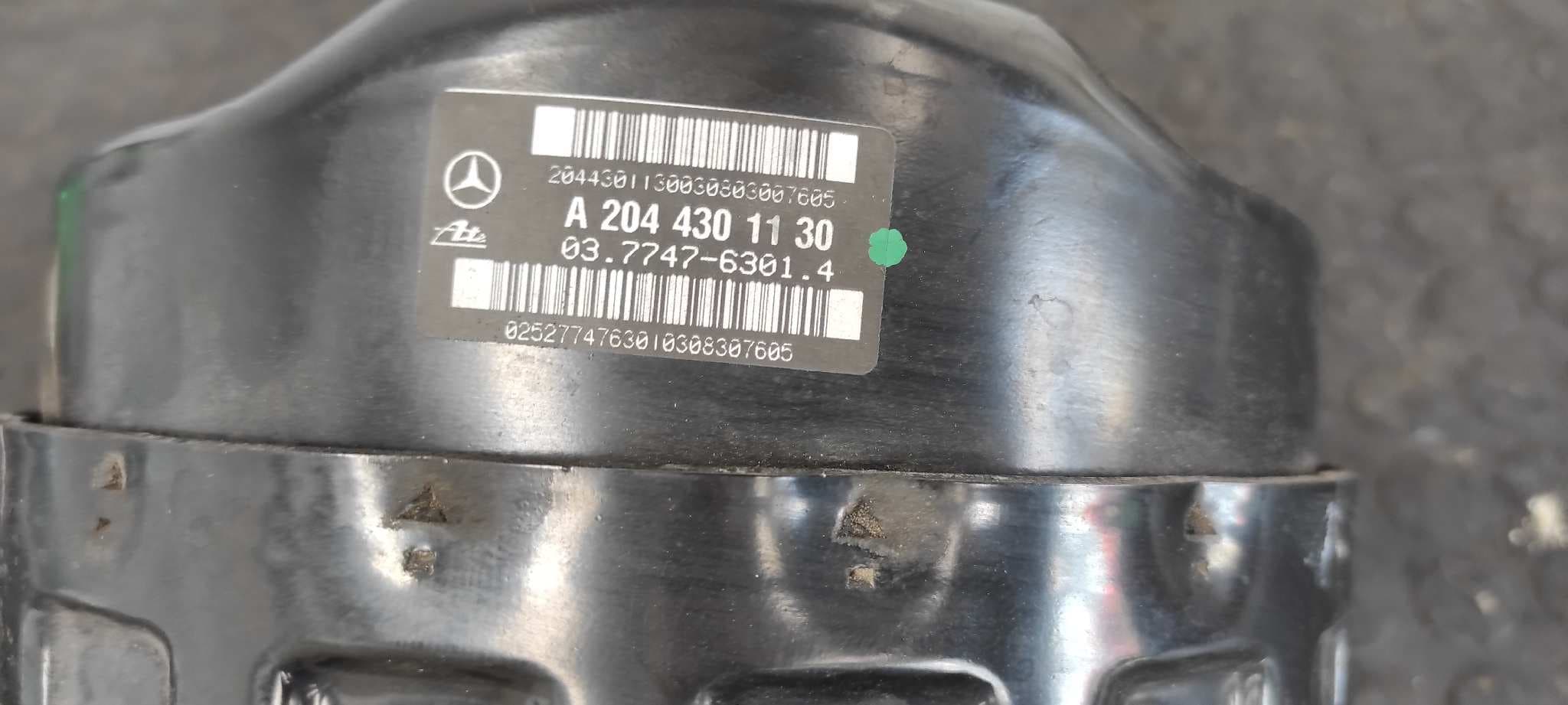 Recambio de SERVOFRENO para MERCEDES-BENZ CLASE C (W204) BERLINA 2.2 CDI CAT OM646811 referencia OEM IAM A2044301130   - BLANCO 3