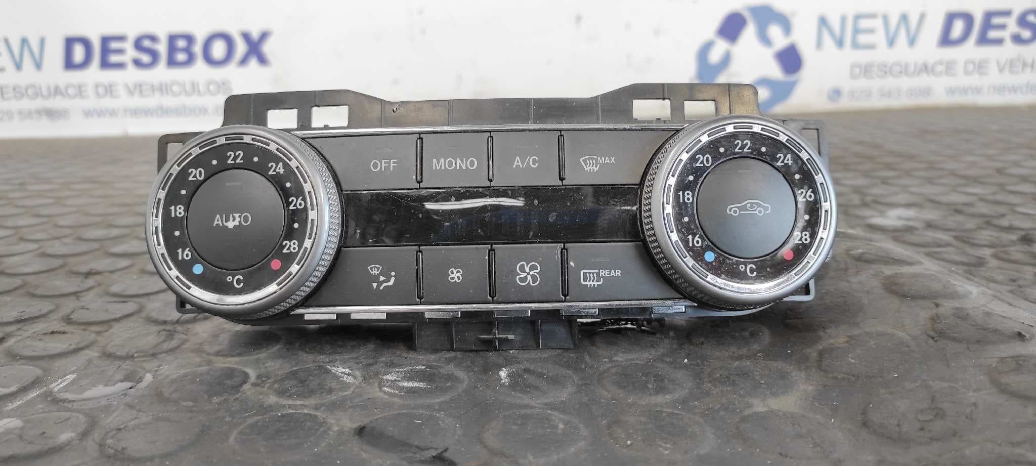 Recambio de MANDO CLIMATIZADOR para MERCEDES-BENZ CLASE C (W204) BERLINA 2.2 CDI CAT OM646811 referencia OEM IAM 2048309885   - BLANCO