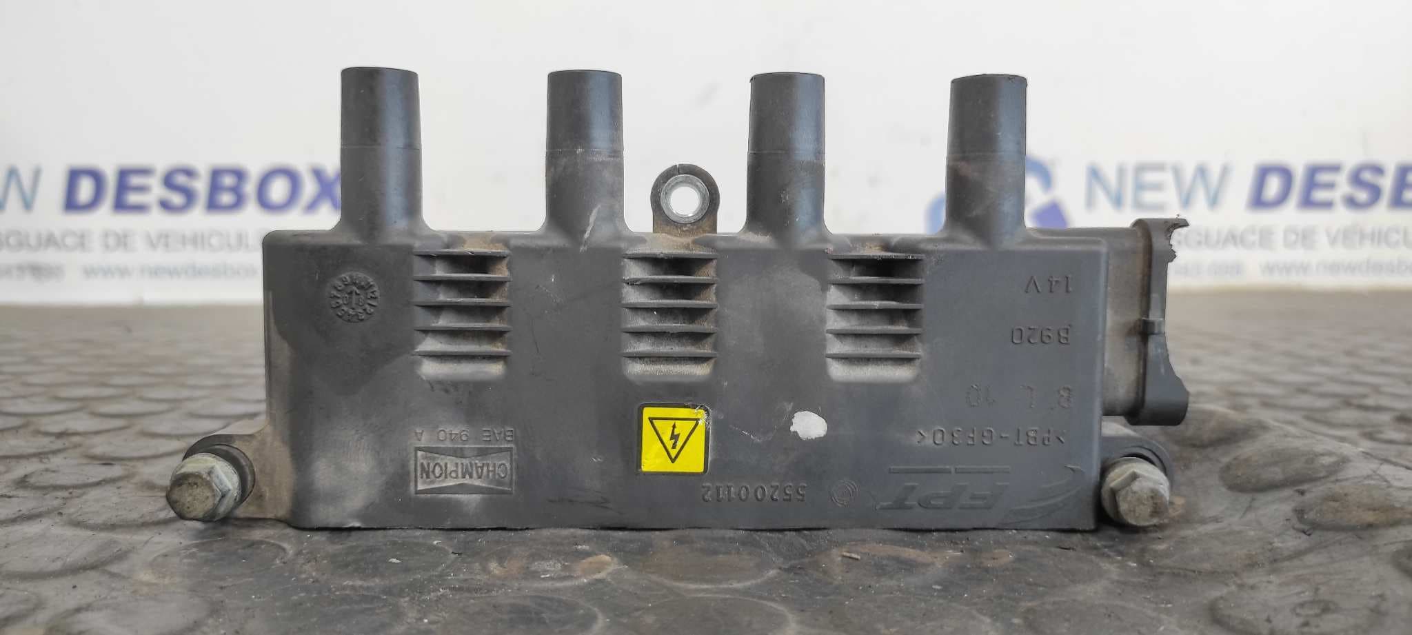 Recambio de BOBINA ENCENDIDO para FIAT NUOVA 500 (150) Blackjack 169A4000 referencia OEM IAM 55200112   - BLANCO