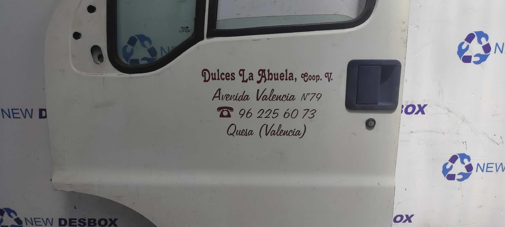 Recambio de PUERTA DELANTERA IZQUIERDA para FIAT DUCATO CAJA ABIERTA 2,8 (DESDE 03.94) referencia OEM IAM 4