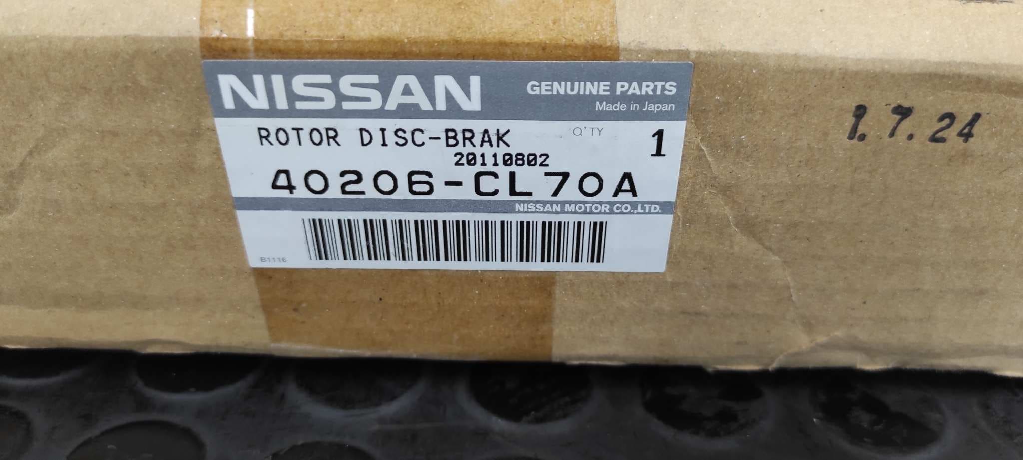Recambio de JUEGO DISCOS FRENO DELANTEROS para INFINITI FX FX35 referencia OEM IAM 40206CL70A 4