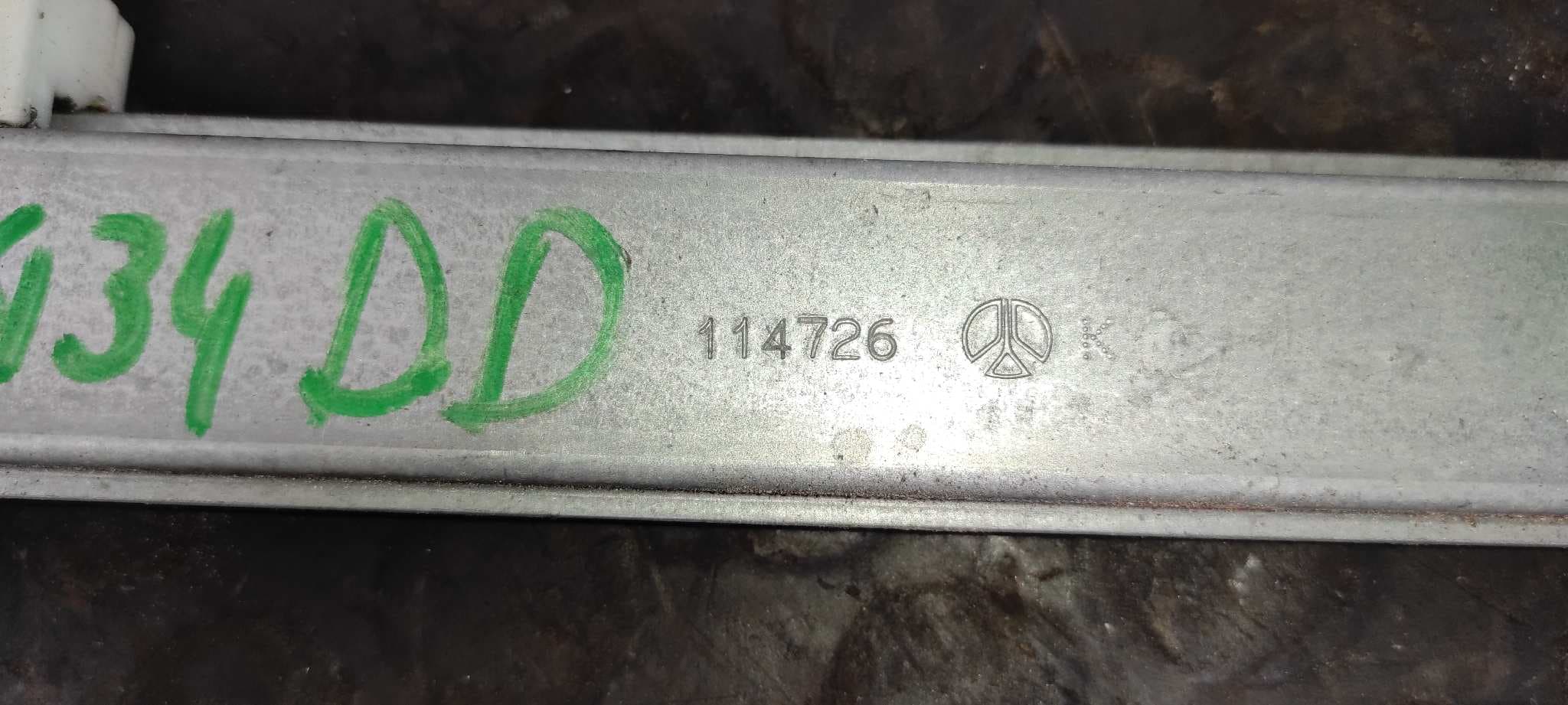 Recambio de ELEVALUNAS DELANTERO DERECHO para NISSAN ALMERA (N16/E) 2.2 dCi Diesel CAT YD22DDT referencia OEM IAM 114726   - GRIS 2