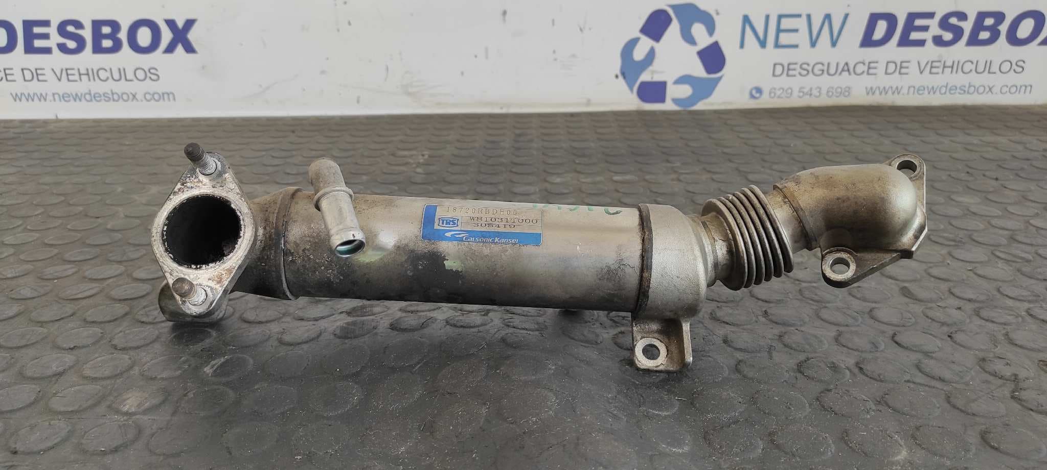 Recambio de ENFRIADOR EGR para HONDA ACCORD BERLINA (CL/CN) 2.2i CTDi Executive N22A1 referencia OEM IAM 18720RBDE00   - AZUL
