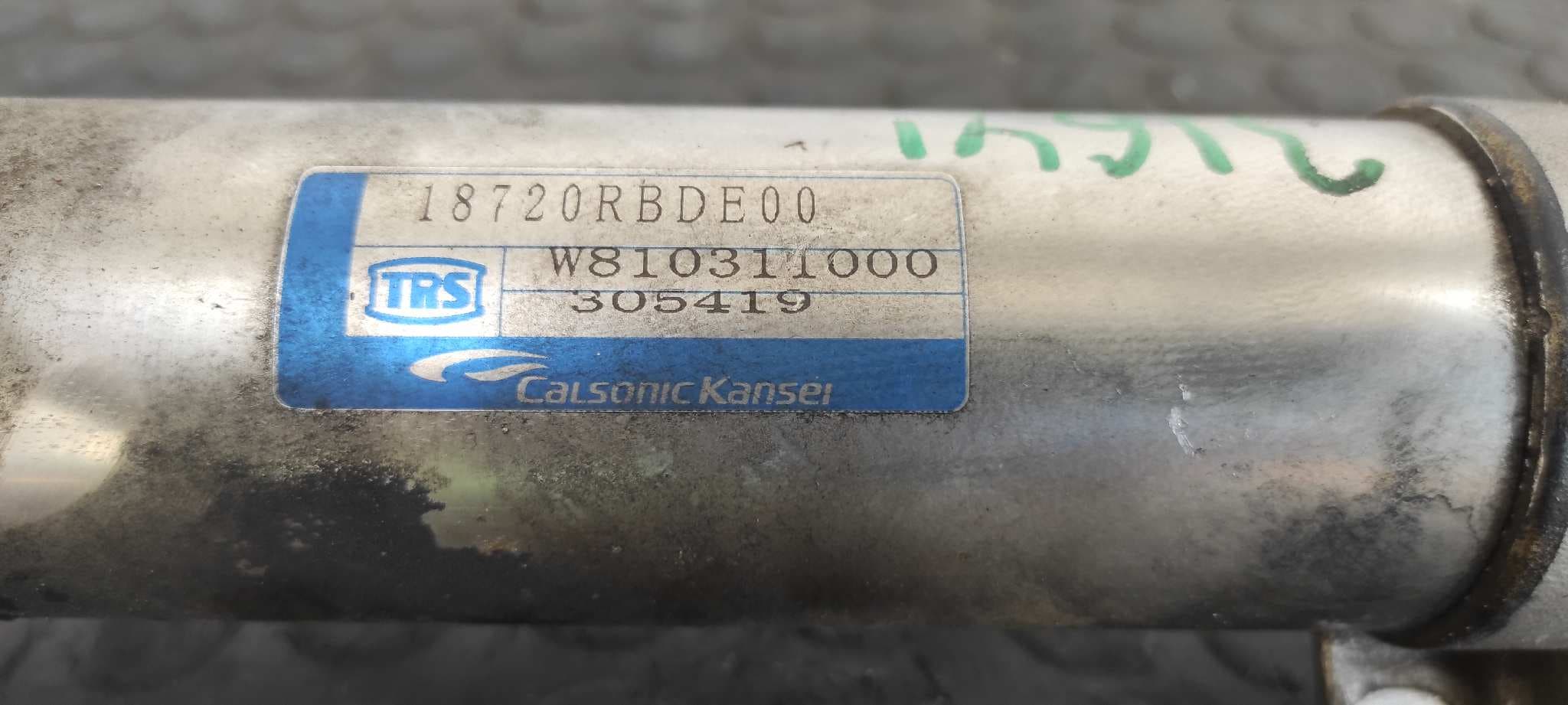 Recambio de ENFRIADOR EGR para HONDA ACCORD BERLINA (CL/CN) 2.2i CTDi Executive N22A1 referencia OEM IAM 18720RBDE00   - AZUL 3