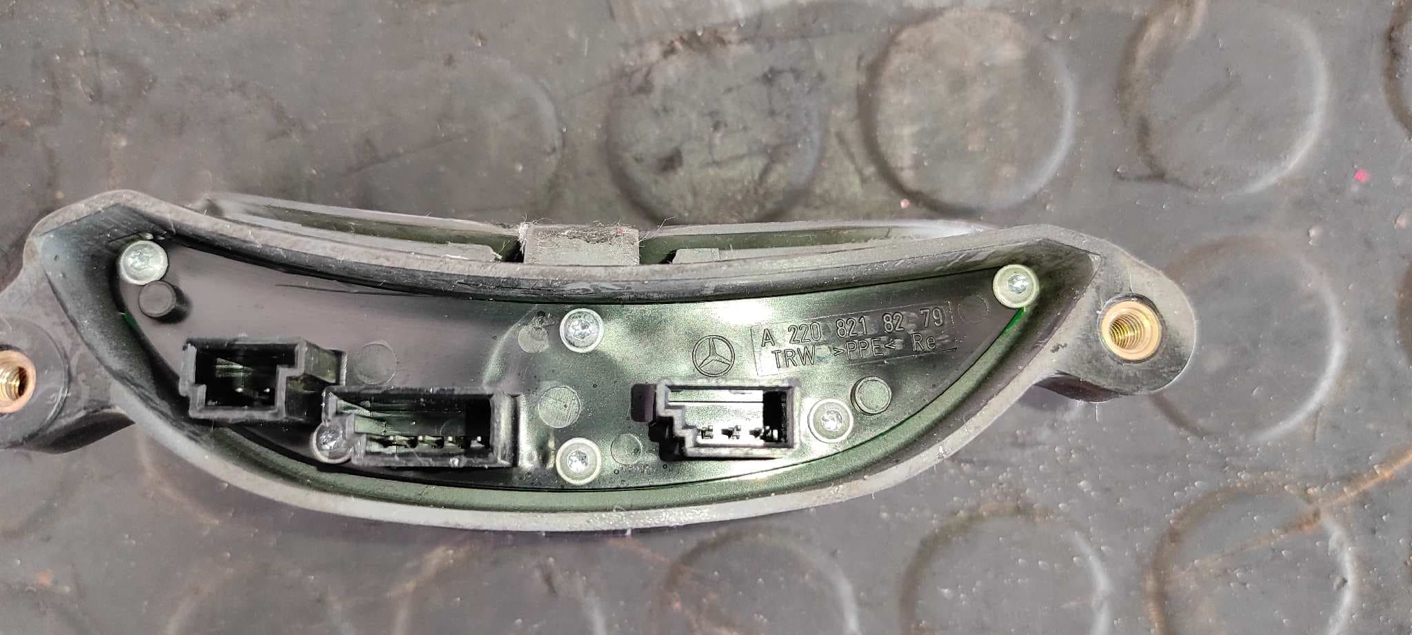 Recambio de MANDO VOLANTE para MERCEDES-BENZ CLASE CL (W215) COUPE 500 (215.375) M113960 referencia OEM IAM A2208218279   - NEGRO 4
