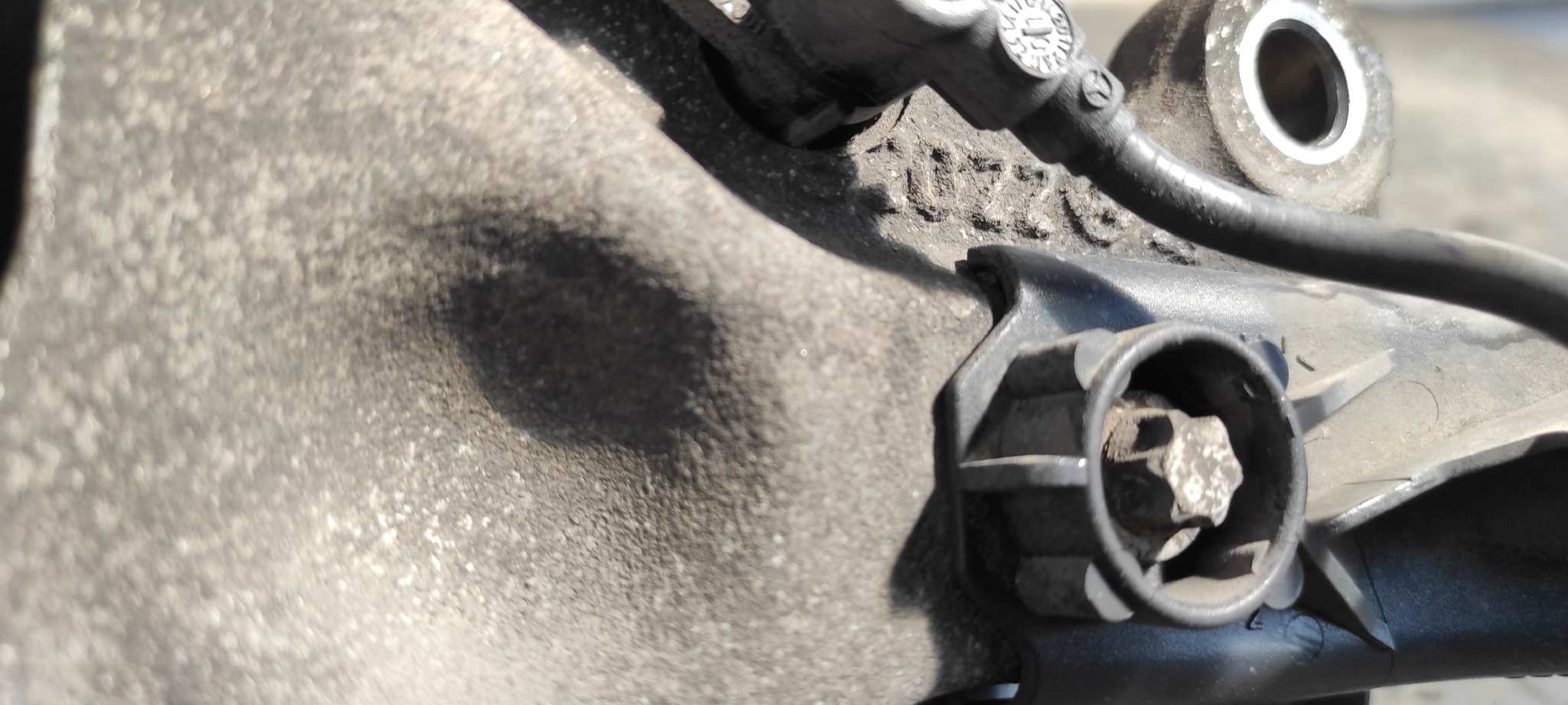 Recambio de MANGUETA DELANTERA IZQUIERDA para MERCEDES-BENZ CLASE CL (W215) COUPE M113960 referencia OEM IAM 2022   - NEGRO 5