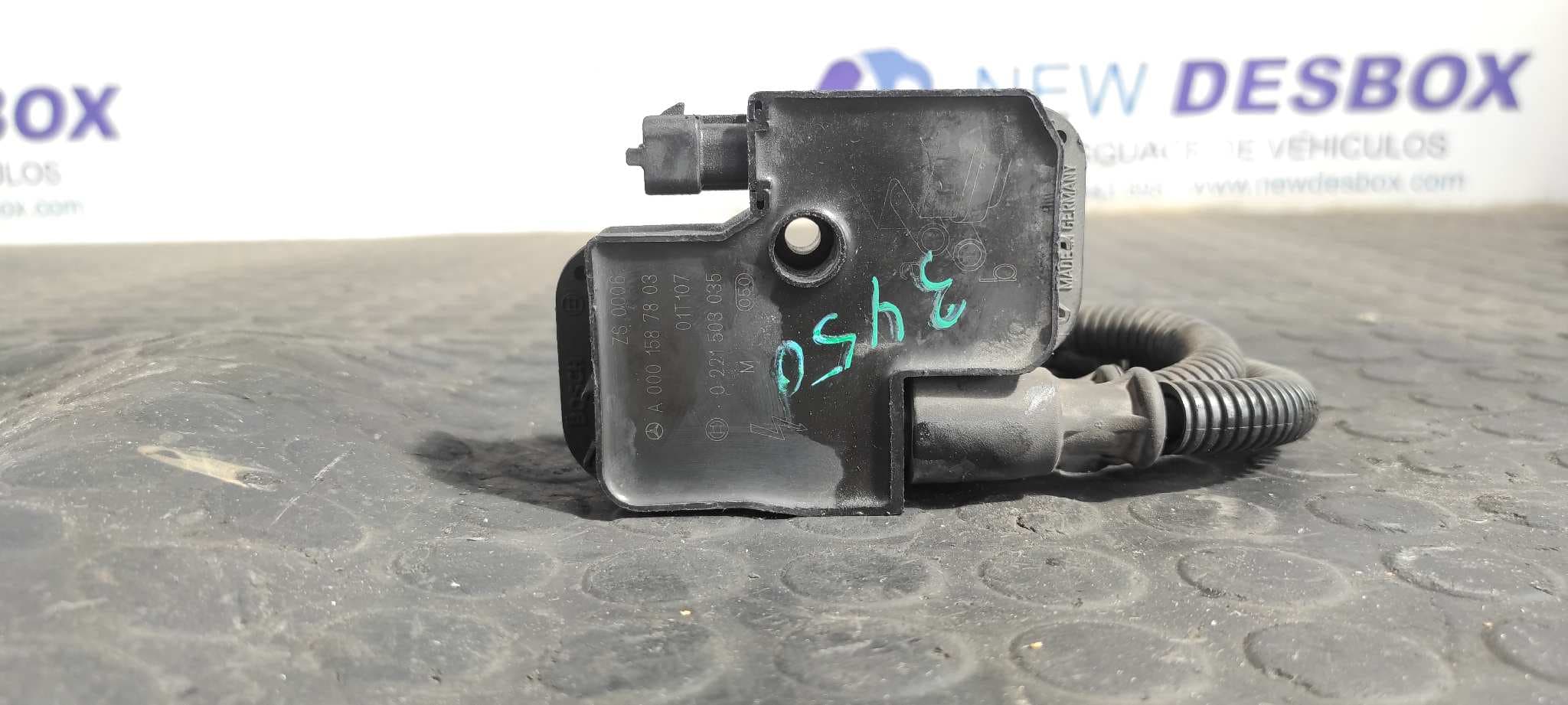 Recambio de BOBINA ENCENDIDO para MERCEDES-BENZ CLASE CL (W215) COUPE 500 (215.375) M113960 referencia OEM IAM A0001587803   - NEGRO 3