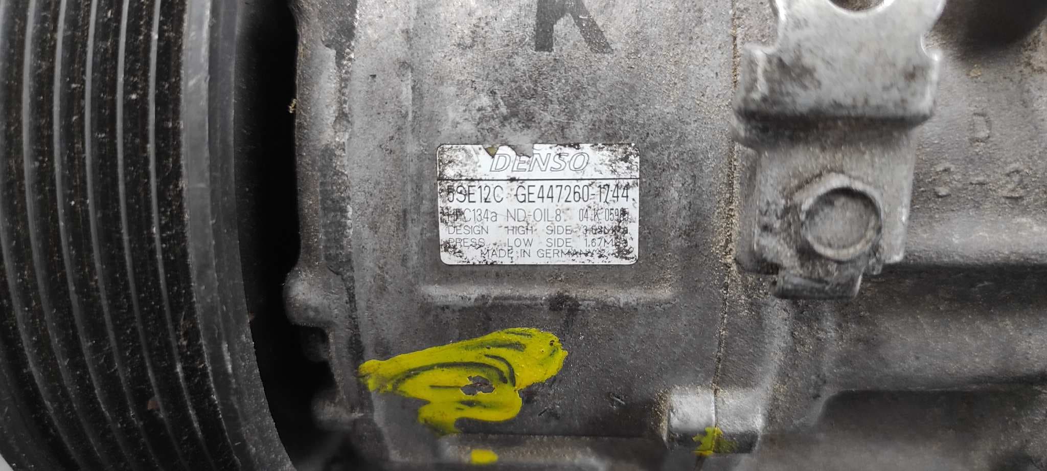 Recambio de COMPRESOR AIRE ACONDICIONADO para TOYOTA AVENSIS CROSS SPORT (T27) 2.0 D-4D CAT 1ADFTV referencia OEM IAM GE4472601744   - PLATA 3