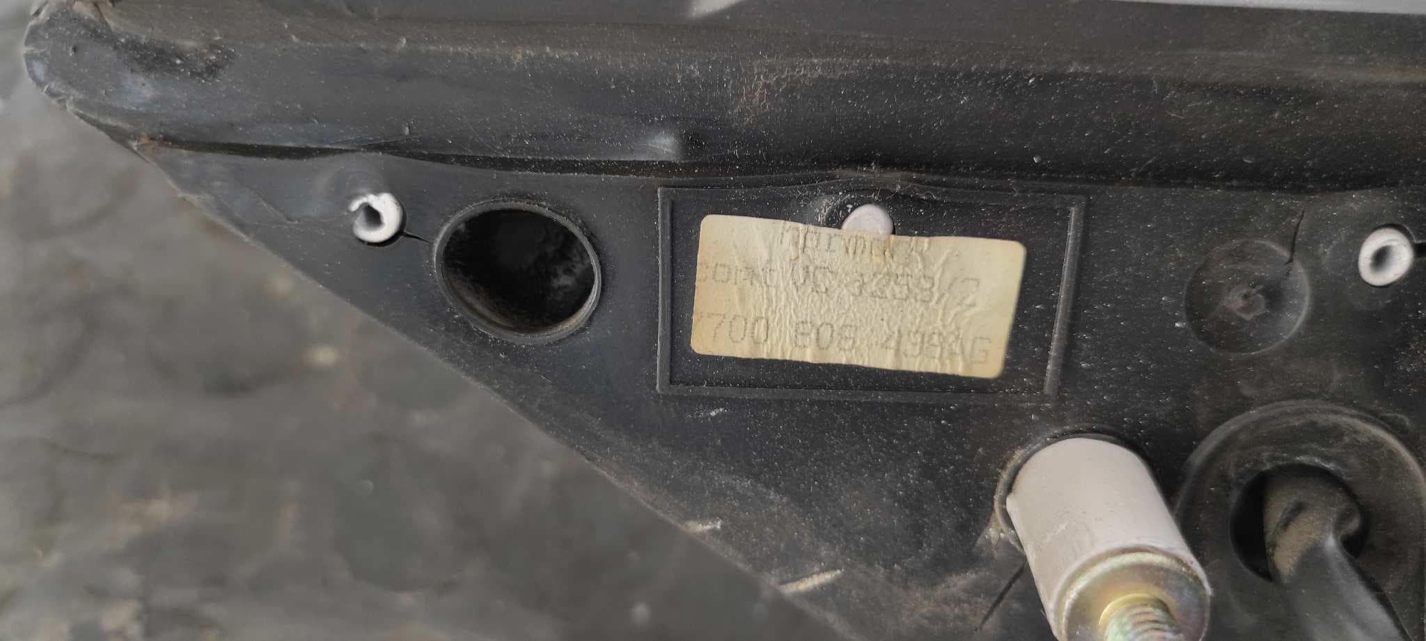 Recambio de RETROVISOR DERECHO para RENAULT 21 BERLINA (B/L48) GTX J7R750 referencia OEM IAM 7700806438AG   - BLANCO 9