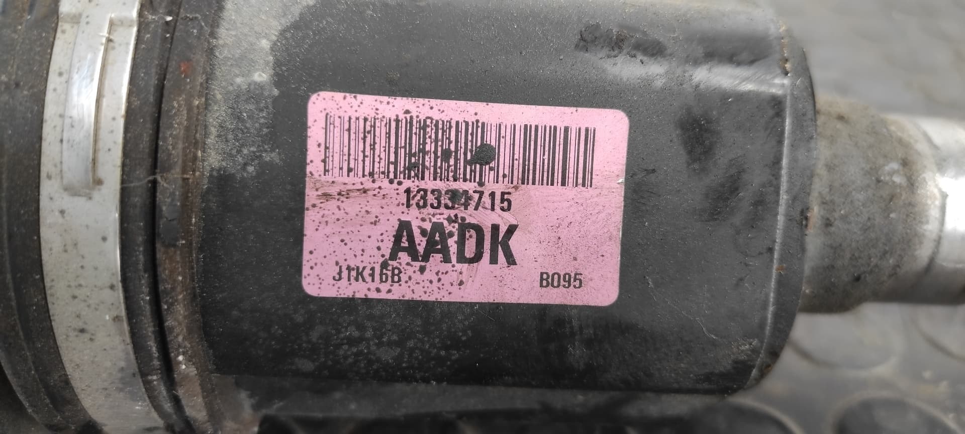 Recambio de TRANSMISION DELANTERA DERECHA para CHEVROLET CRUZE F16D4 referencia OEM IAM 13334715   - PLATA 3