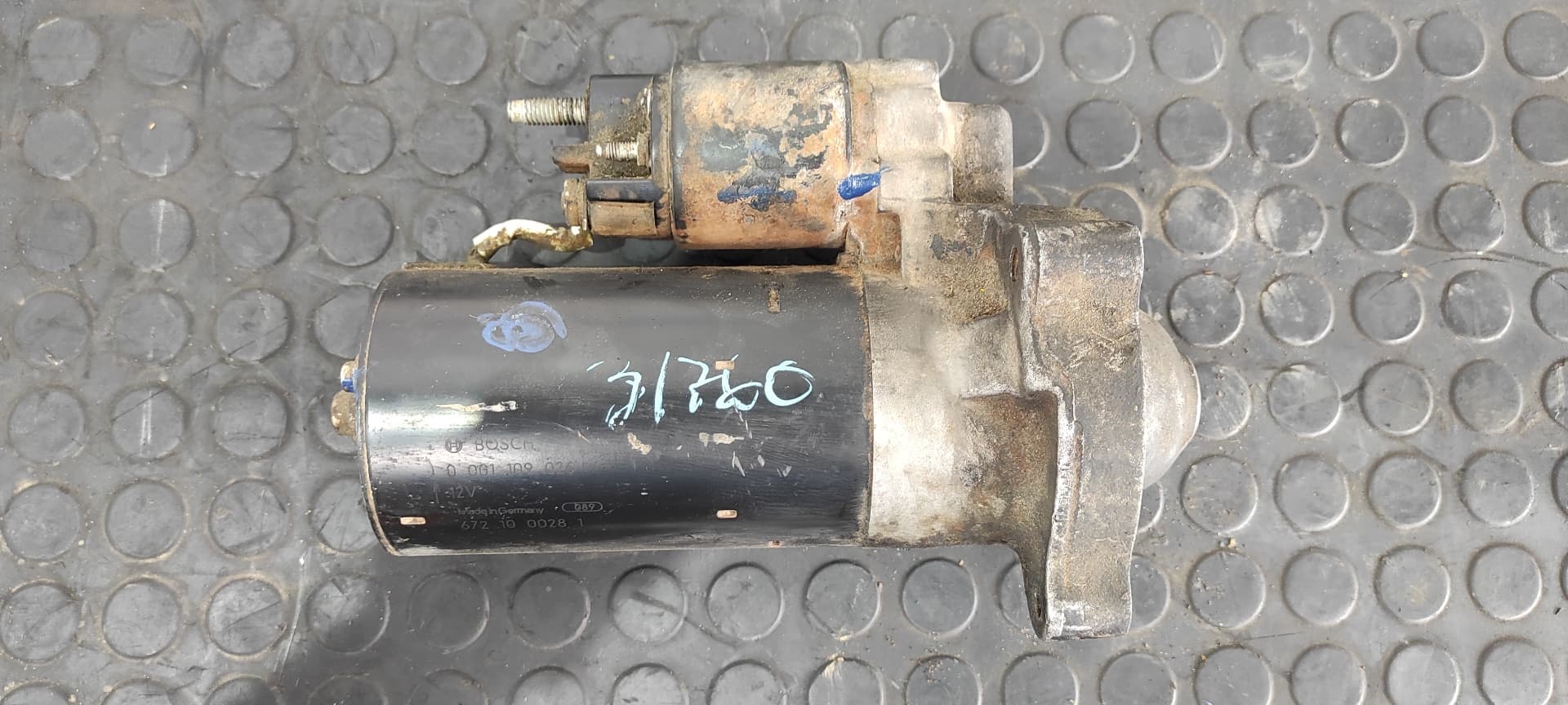 Recambio de MOTOR ARRANQUE para SUZUKI VITARA SE/SV (ET) 1.9 Turbodiesel XUD9SD referencia OEM IAM 0001109026   - BLANCO