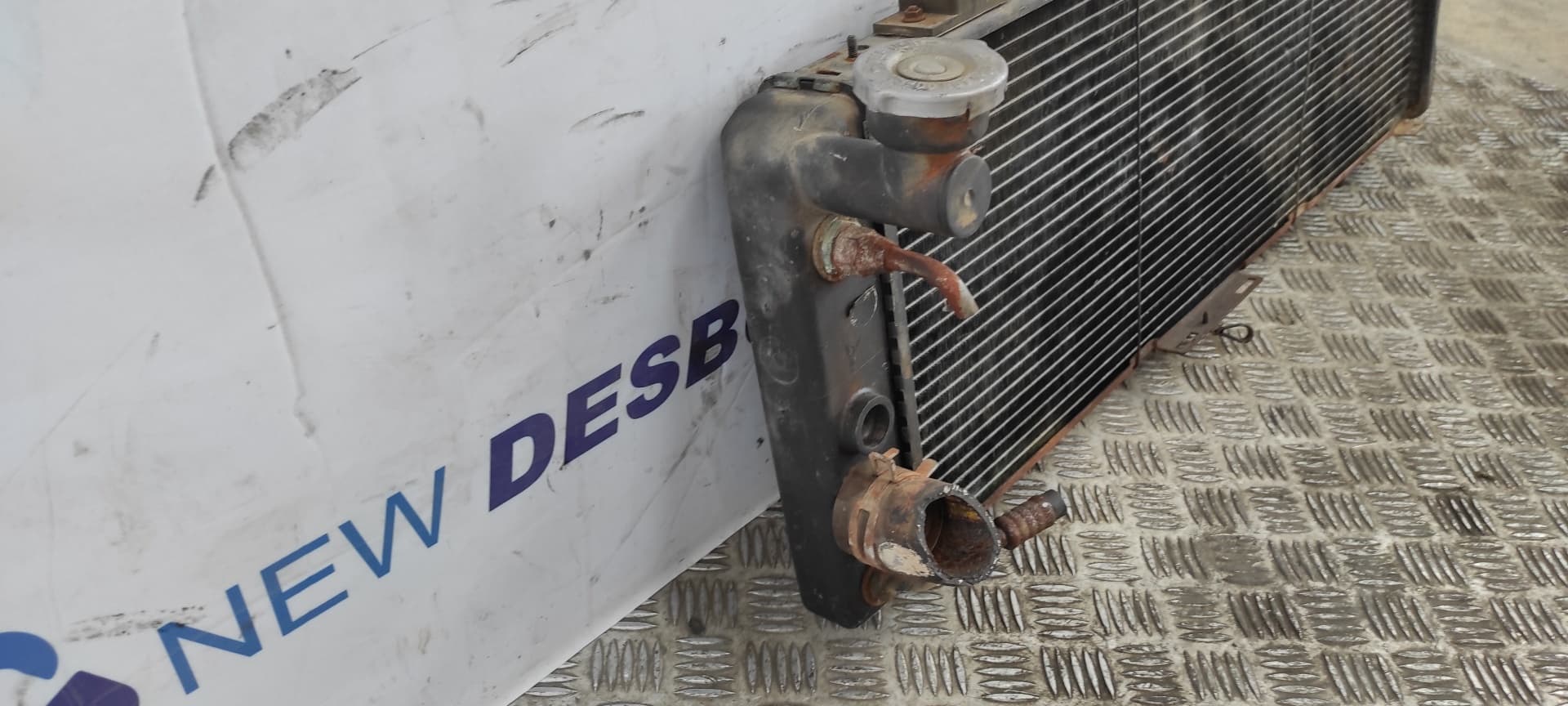 Recambio de RADIADOR AGUA para JEEP GR.CHEROKEE (WJ/WG) 4.0 i ERH referencia OEM IAM 52028133   - VERDE 4