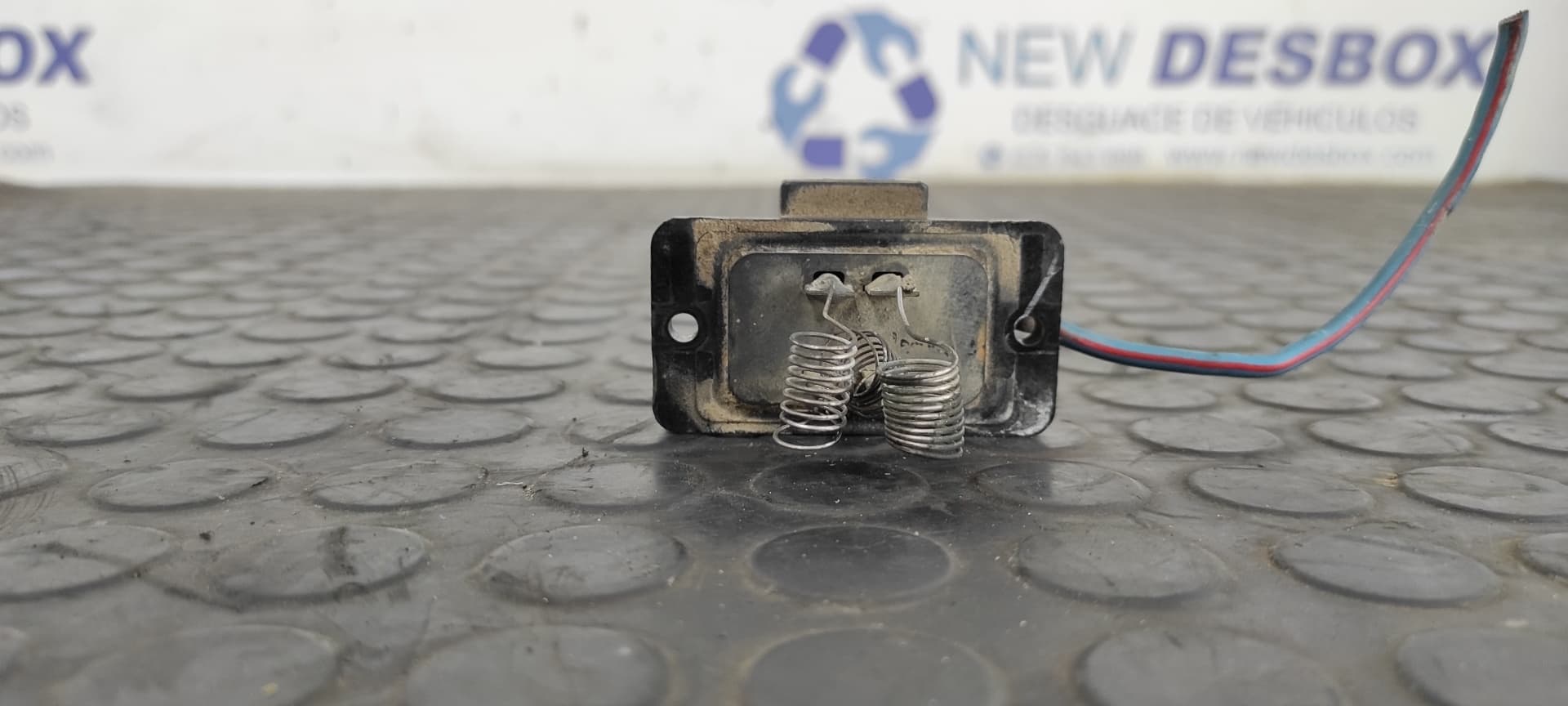 Recambio de RESISTENCIA CALEFACCION para MITSUBISHI PAJERO 2.5 TD 4D56 referencia OEM IAM    - AZUL 4