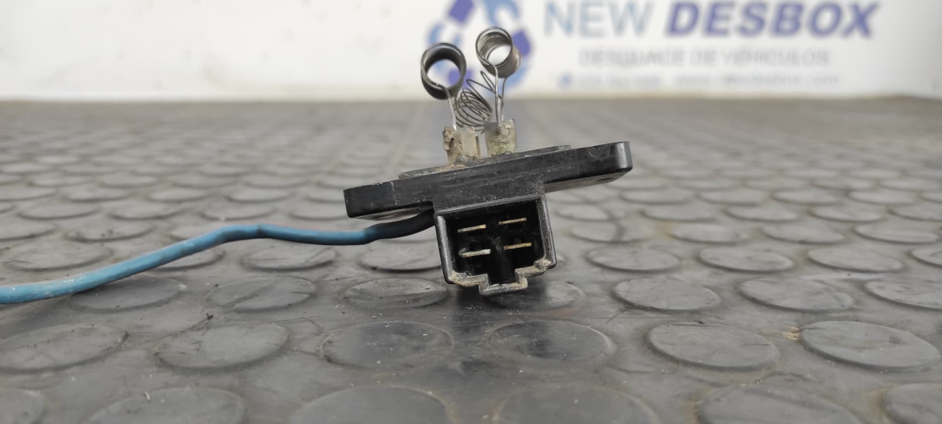 Recambio de RESISTENCIA CALEFACCION para MITSUBISHI PAJERO 2.5 TD 4D56 referencia OEM IAM    - AZUL 2