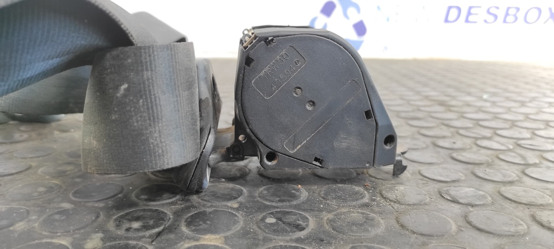 Recambio de CINTURON TRASERO DERECHO para CITROEN C2 by Loeb NFU referencia OEM IAM 96422203XX   - PLATA 4