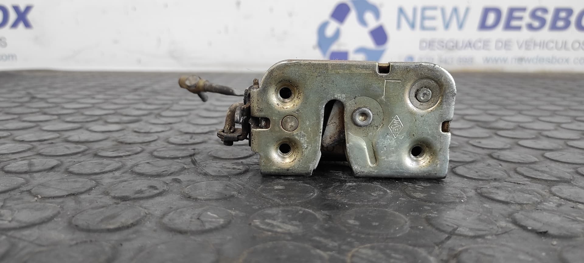 Recambio de CERRADURA PUERTA TRASERA IZQUIERDA para MITSUBISHI PAJERO 2.5 TD 4D56 referencia OEM IAM    - AZUL 3