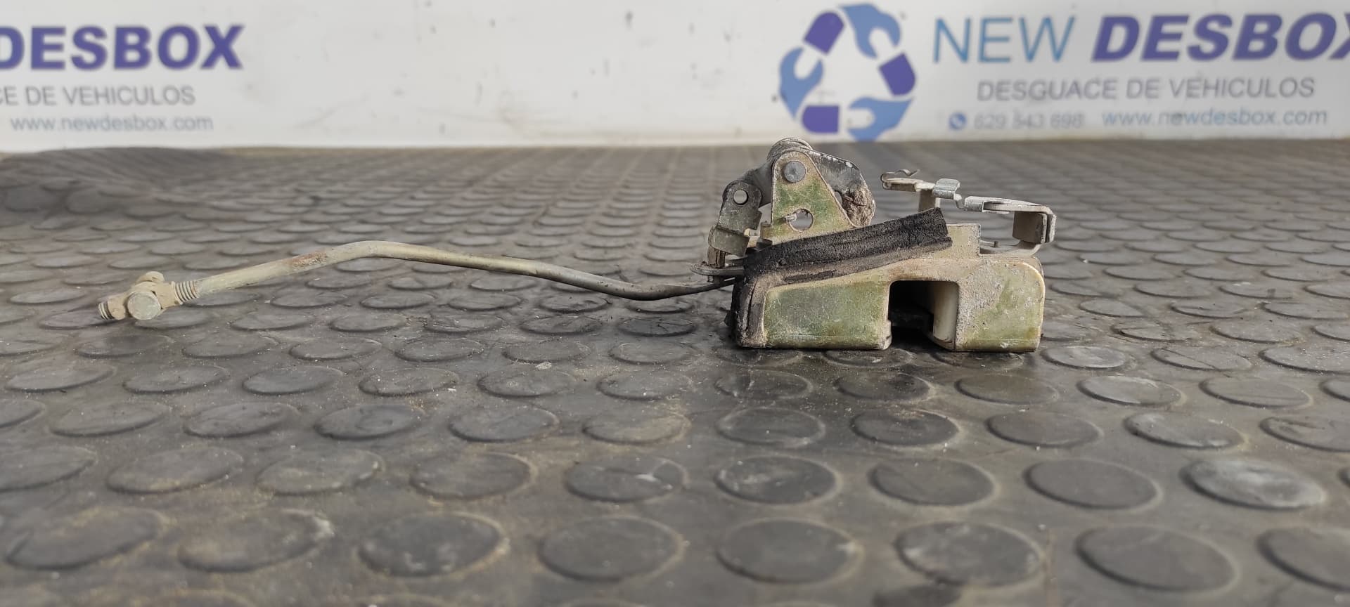 Recambio de CERRADURA PUERTA DELANTERA IZQUIERDA para MITSUBISHI PAJERO 2.5 TD 4D56 referencia OEM IAM    - AZUL 4