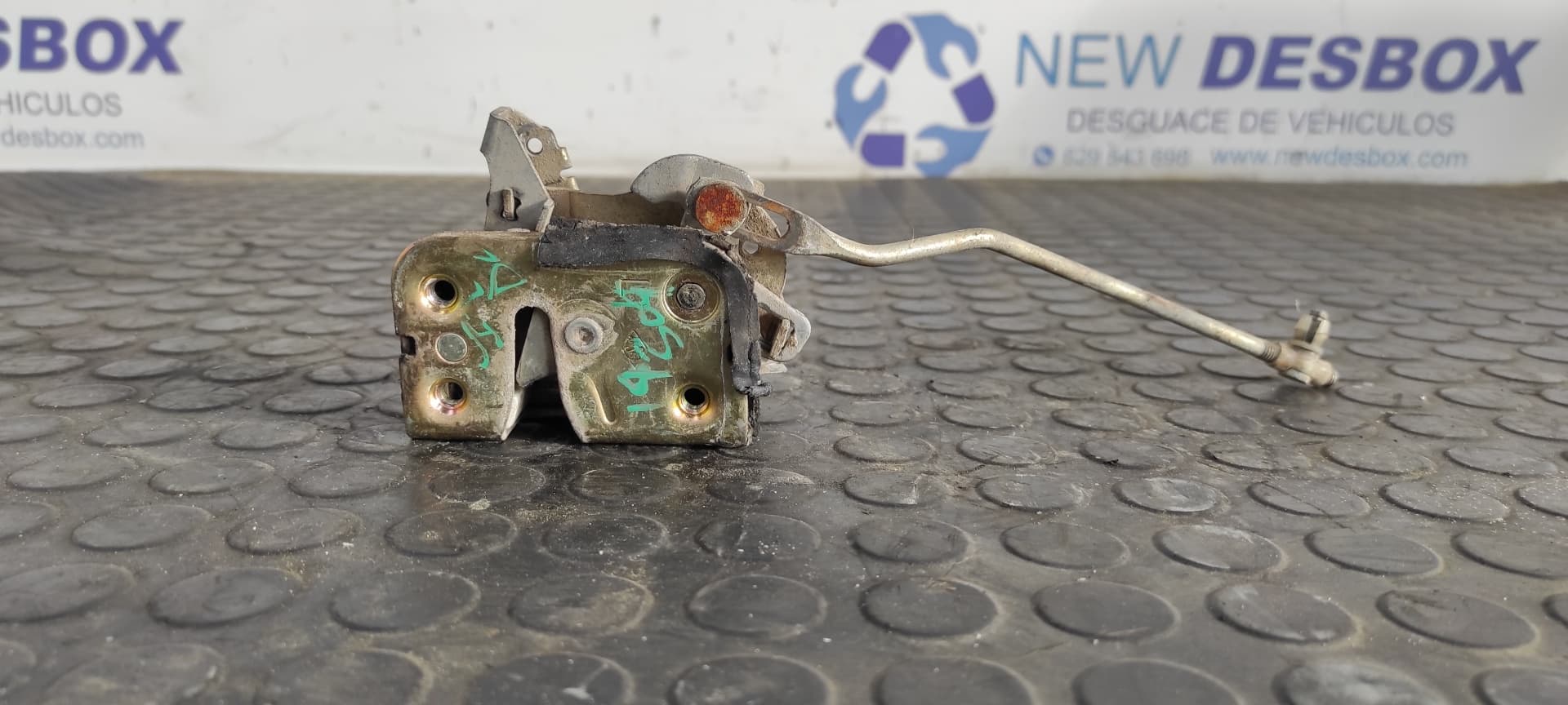 Recambio de CERRADURA PUERTA DELANTERA IZQUIERDA para MITSUBISHI PAJERO 2.5 TD 4D56 referencia OEM IAM    - AZUL 3