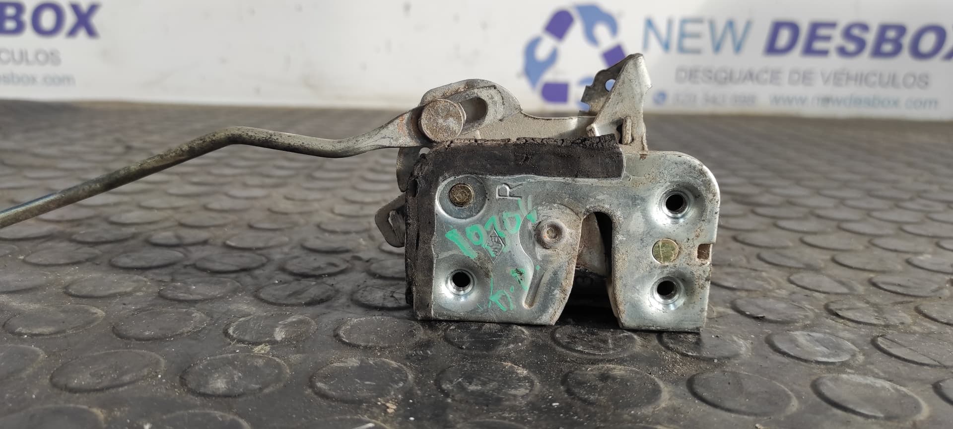 Recambio de CERRADURA PUERTA DELANTERA DERECHA para MITSUBISHI PAJERO 2.5 TD 4D56 referencia OEM IAM    - AZUL 2