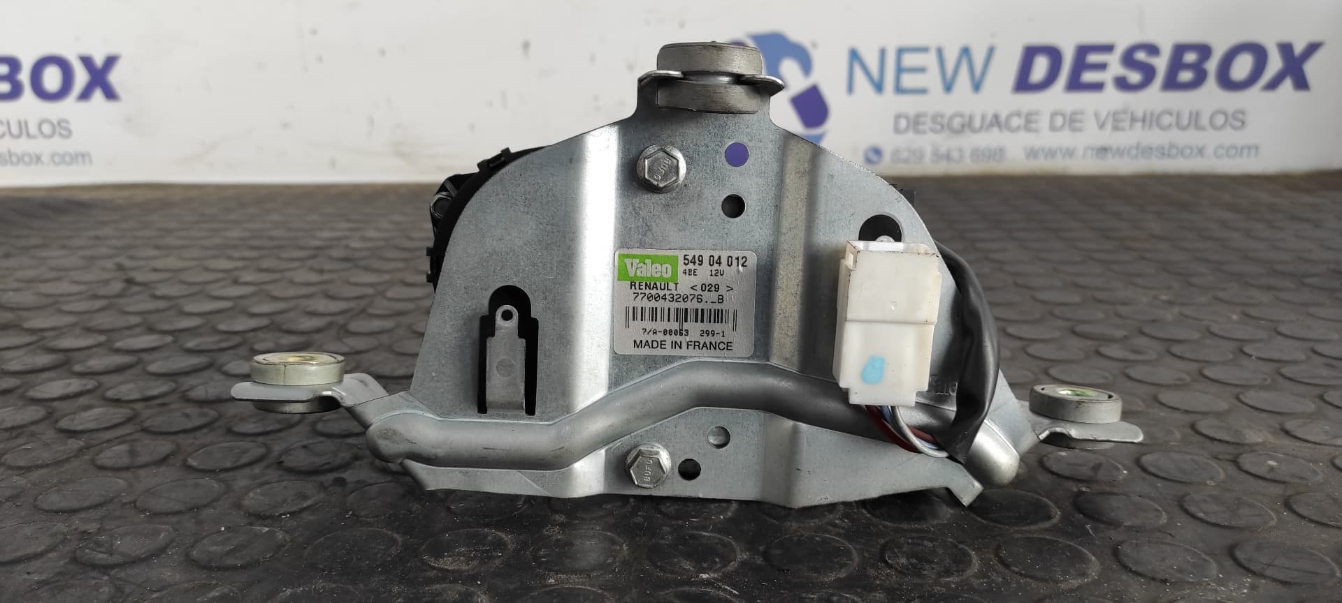 Recambio de MOTOR LIMPIA TRASERO para RENAULT SCENIC RX4 (JA0) 1.9 dCi F9Q K7 referencia OEM IAM 7700432076   - AZUL 6