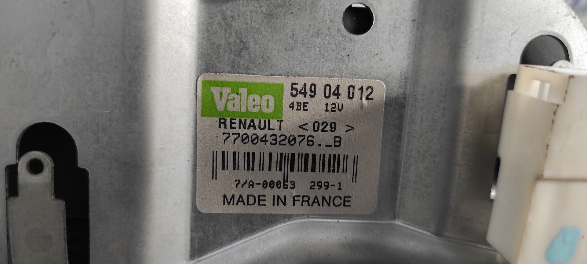 Recambio de MOTOR LIMPIA TRASERO para RENAULT SCENIC RX4 (JA0) 1.9 dCi F9Q K7 referencia OEM IAM 7700432076   - AZUL 4