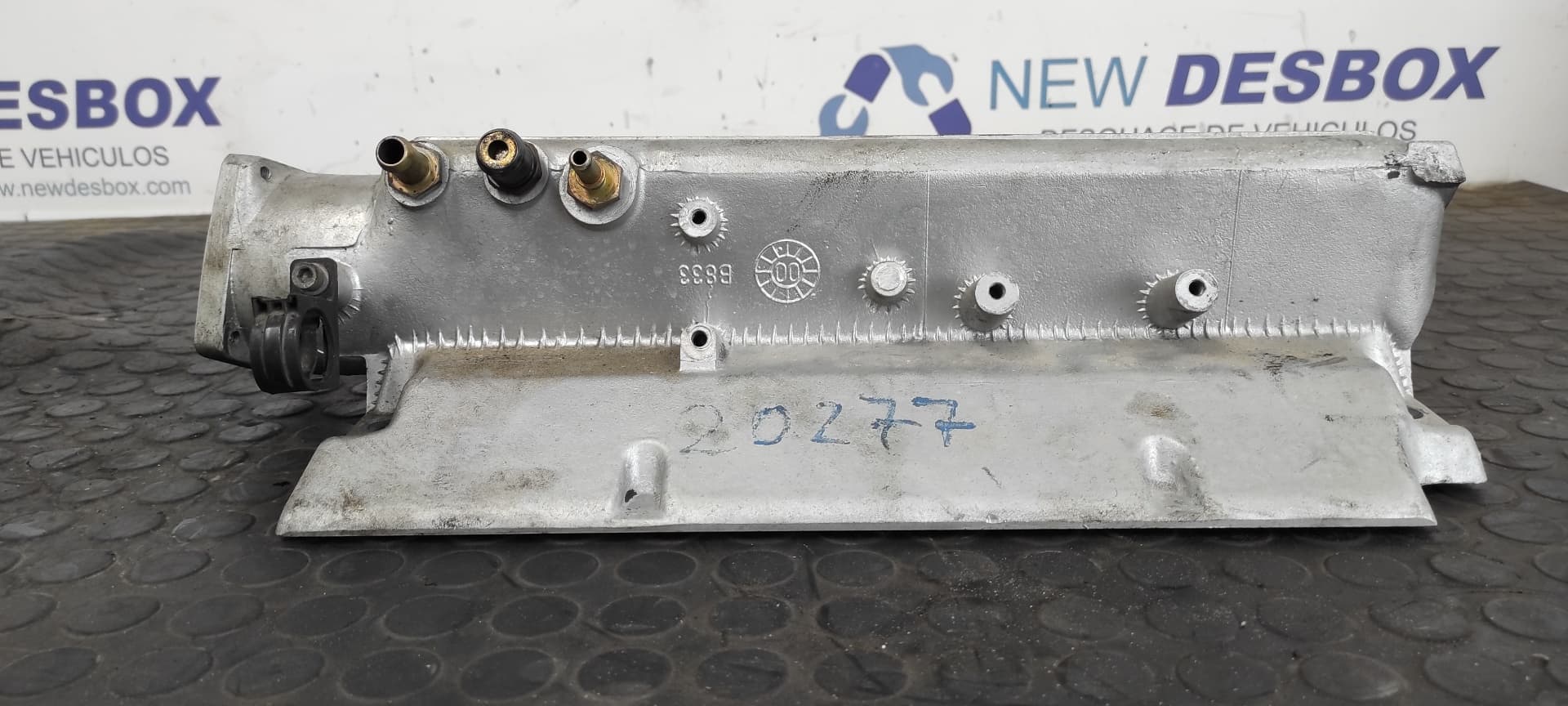Recambio de COLECTOR ADMISION para ALFA ROMEO 156 (116) 2.5 V6 24V Distinctive AR32405 referencia OEM IAM B833   - GRIS 2