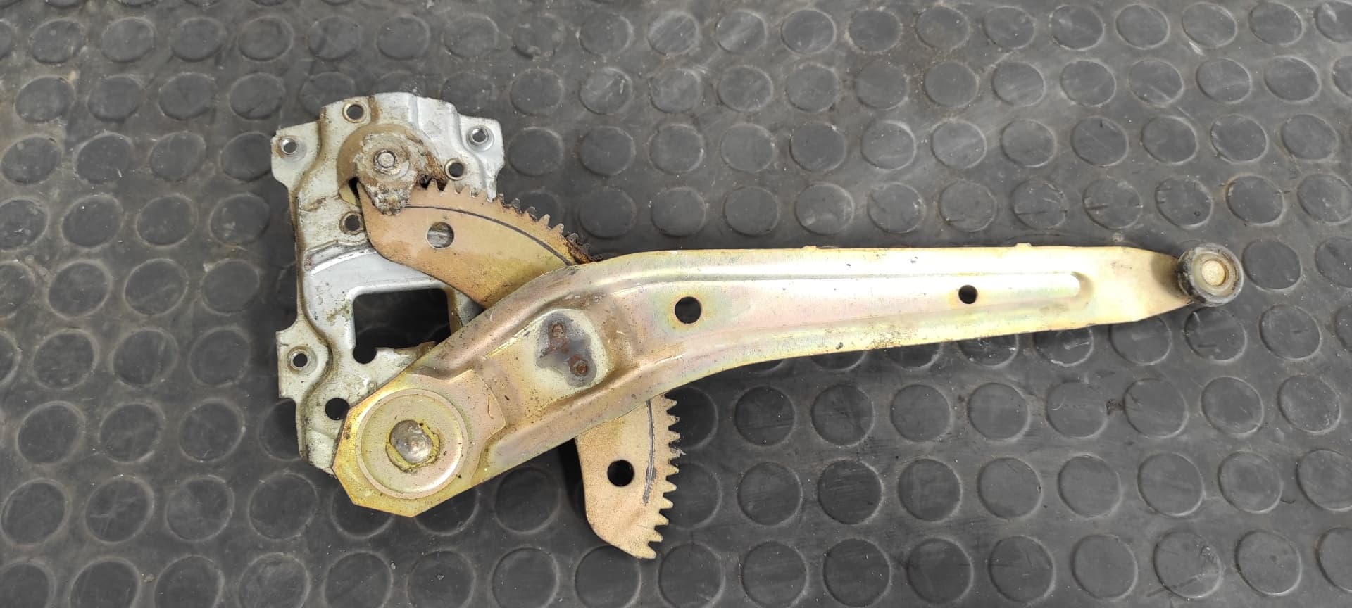 Recambio de ELEVALUNAS TRASERO IZQUIERDO para MITSUBISHI PAJERO 2.5 TD 4D56 referencia OEM IAM    - AZUL 2