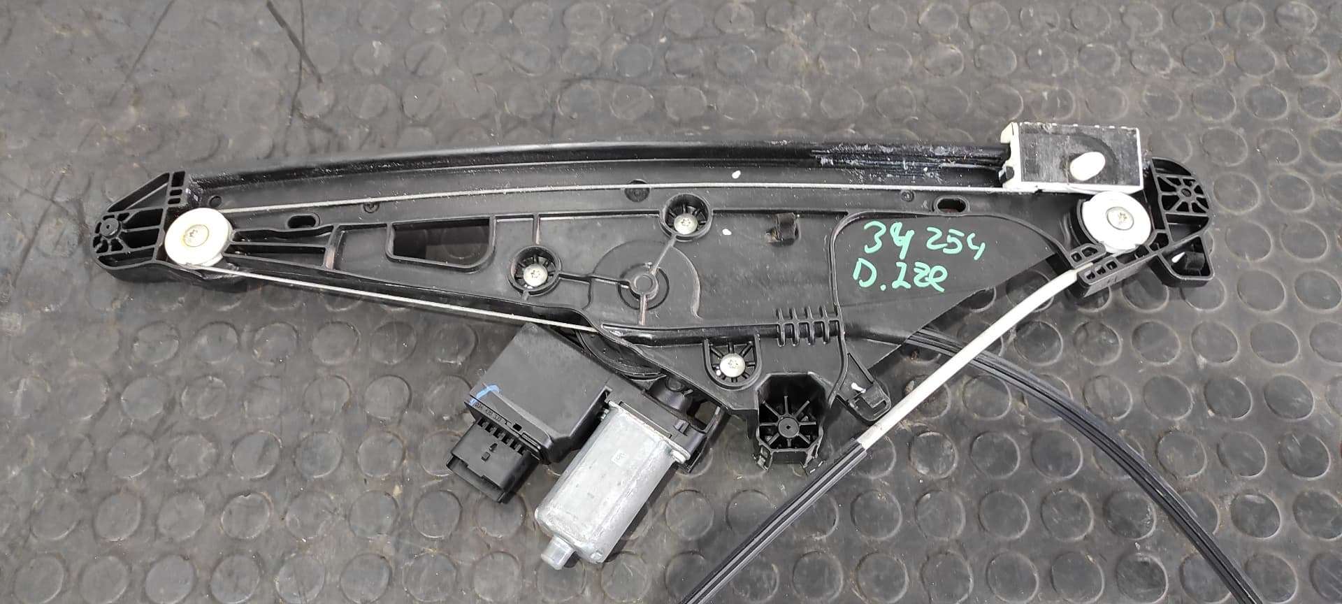 Recambio de ELEVALUNAS DELANTERO IZQUIERDO para PEUGEOT 3008 YH01 referencia OEM IAM 9810488980   - NEGRO 5