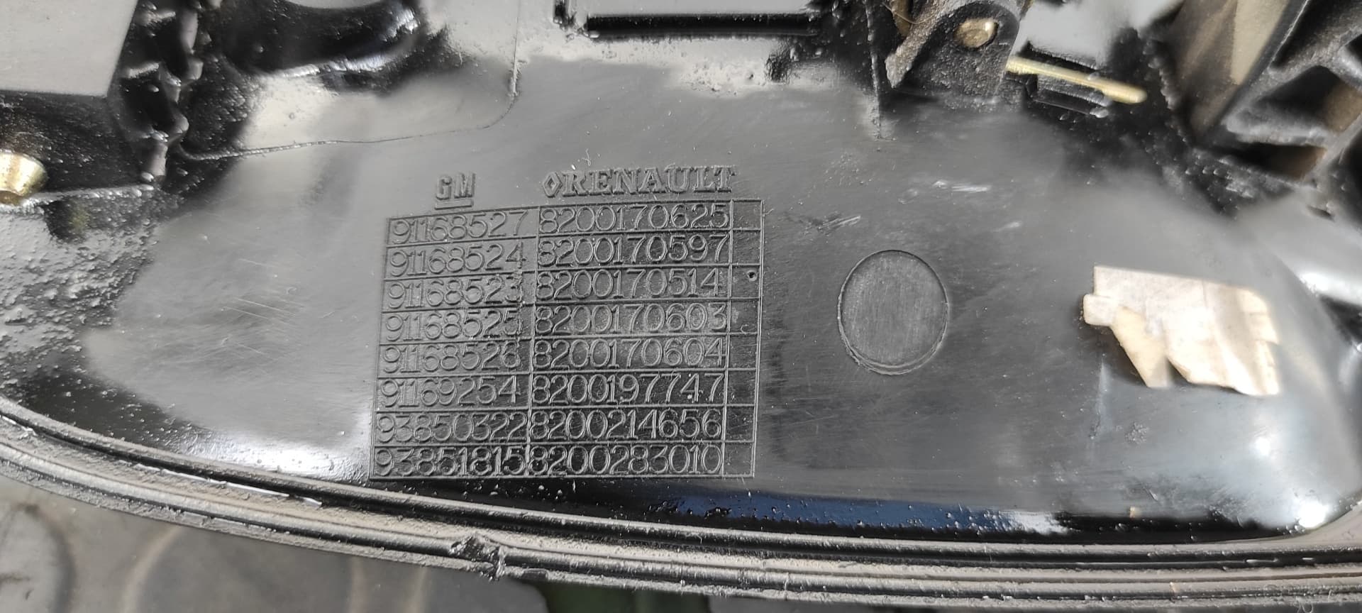 Recambio de MANETA DELANTERA IZQUIERDA para RENAULT TRAFIC COMBI (AB 4.01) referencia OEM IAM 8200170625 4