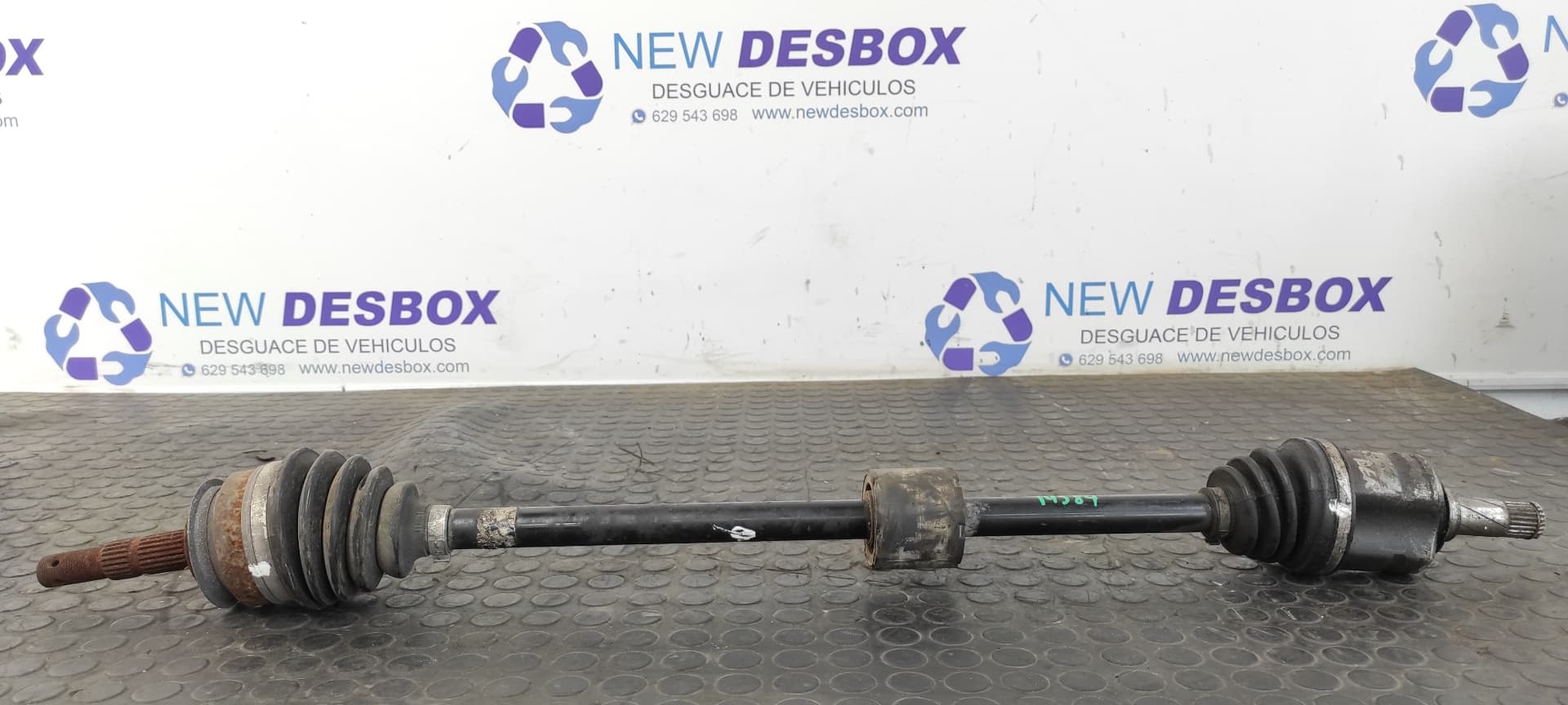 Recambio de TRANSMISION DELANTERA DERECHA para OPEL COMBO (CORSA C) Cargo Y17DT referencia OEM IAM    - BLANCO