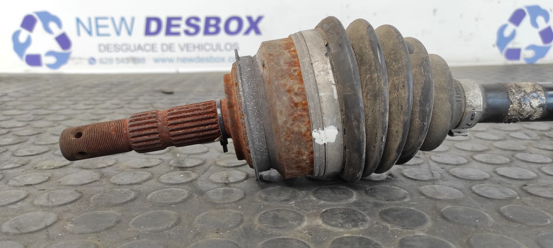 Recambio de TRANSMISION DELANTERA DERECHA para OPEL COMBO (CORSA C) Cargo Y17DT referencia OEM IAM    - BLANCO 2