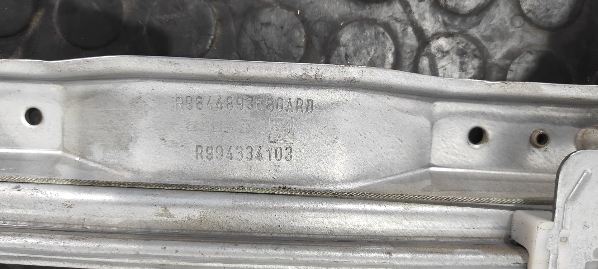 Recambio de ELEVALUNAS TRASERO DERECHO para PEUGEOT 407 RHR referencia OEM IAM 9644893680   - BLANCO 5