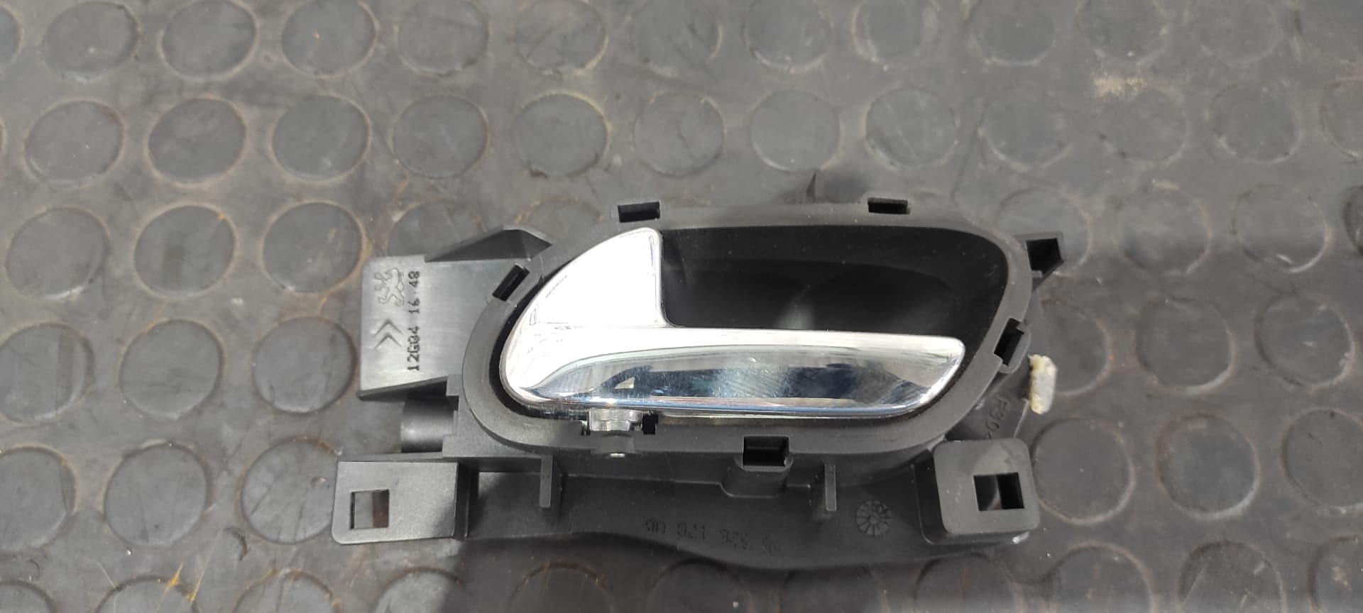 Recambio de MANETA INTERIOR TRASERA IZQUIERDA para PEUGEOT 407 ST Confort RHR referencia OEM IAM 96526178   - BLANCO