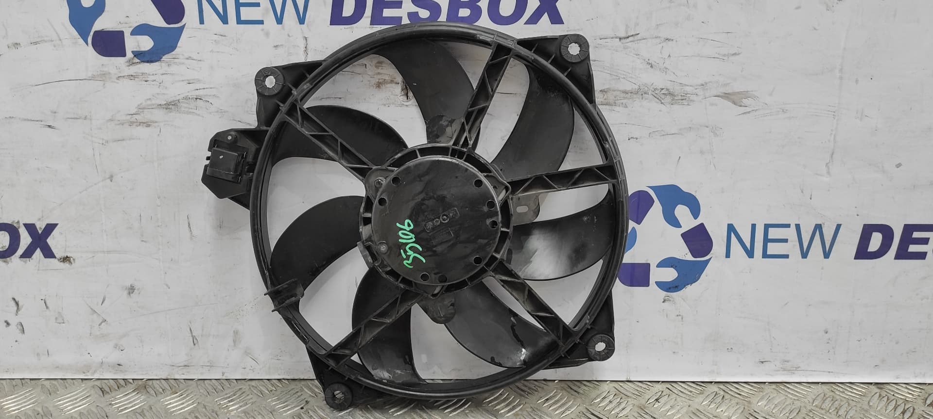 Recambio de ELECTROVENTILADOR para RENAULT MEGANE III BERLINA 5 P H5F 4A referencia OEM IAM 214810898R   - BLANCO 3