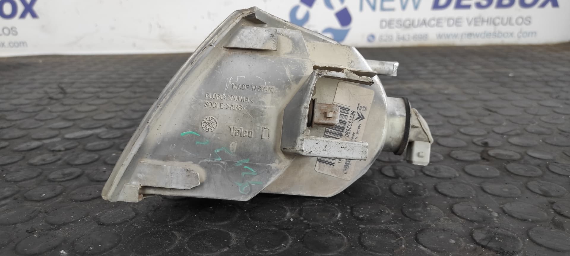 Recambio de PILOTO DELANTERO DERECHO para CITROEN BERLINGO 1.9 D SX Familiar WJZ referencia OEM IAM 9621302580   - AMARILLO 7