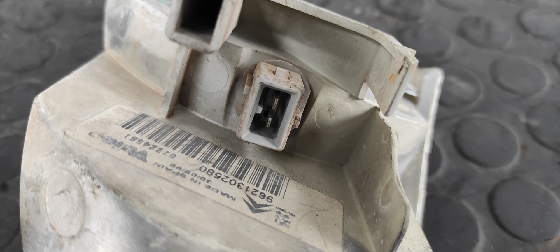 Recambio de PILOTO DELANTERO DERECHO para CITROEN BERLINGO 1.9 D SX Familiar WJZ referencia OEM IAM 9621302580   - AMARILLO 4