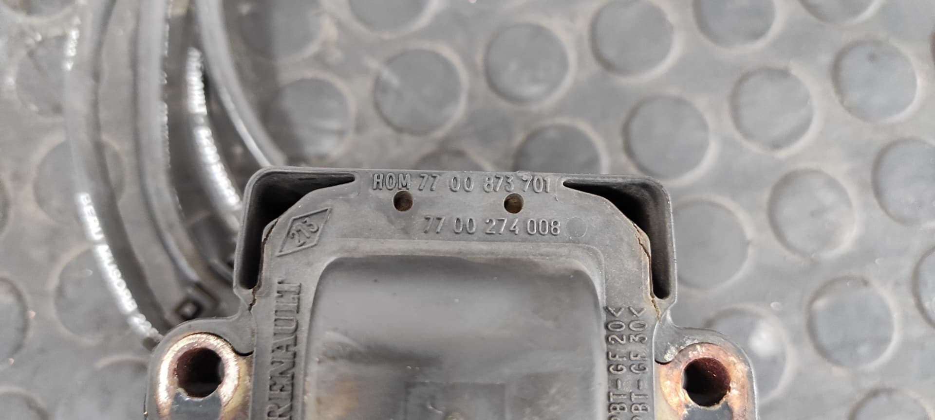 Recambio de BOBINA ENCENDIDO para DACIA LOGAN K7M F7 referencia OEM IAM 7700873701   - BLANCO 3