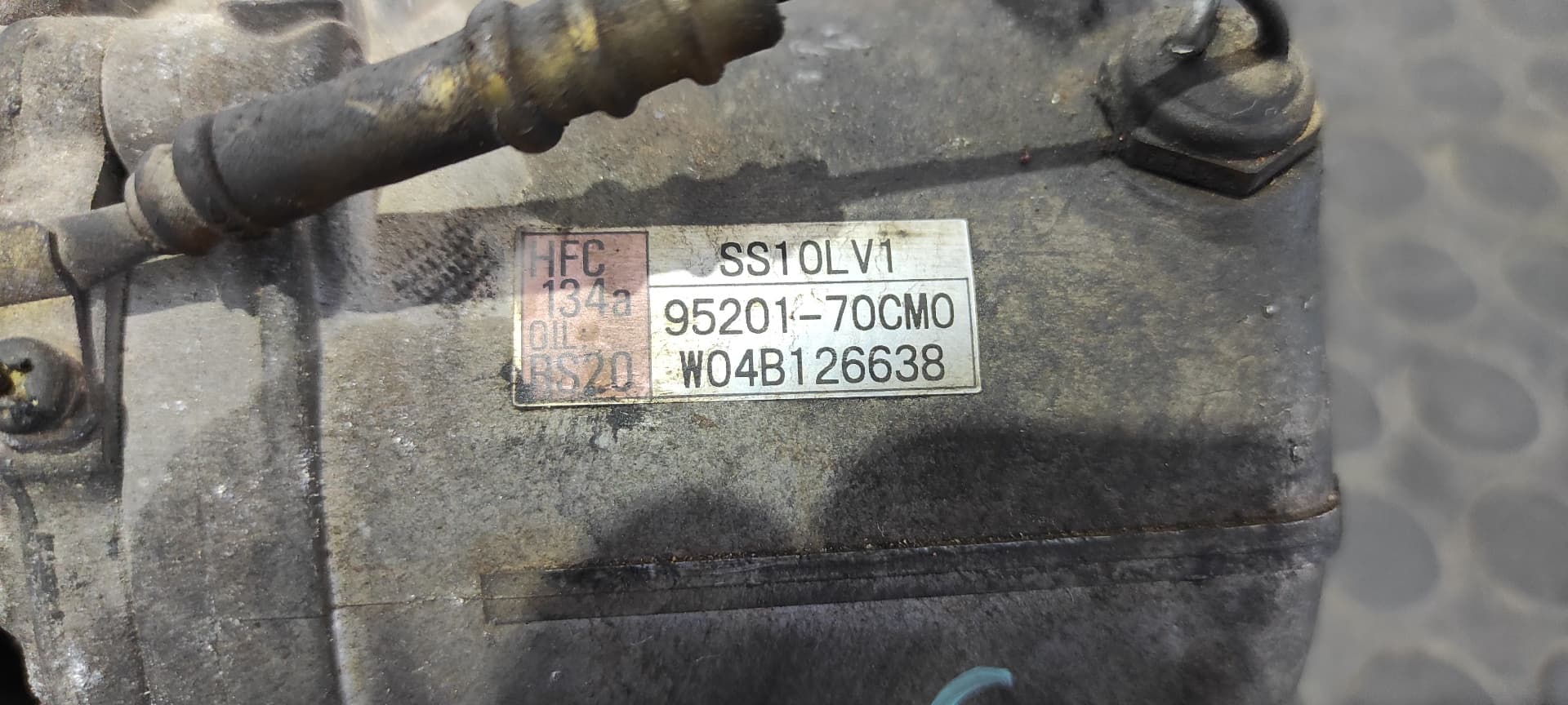 Recambio de COMPRESOR AIRE ACONDICIONADO para SUZUKI GRAND VITARA 3 PUERTAS SQ (GT) 2.0 TD Básico RHW referencia OEM IAM 9520170CM0   - GRIS 6