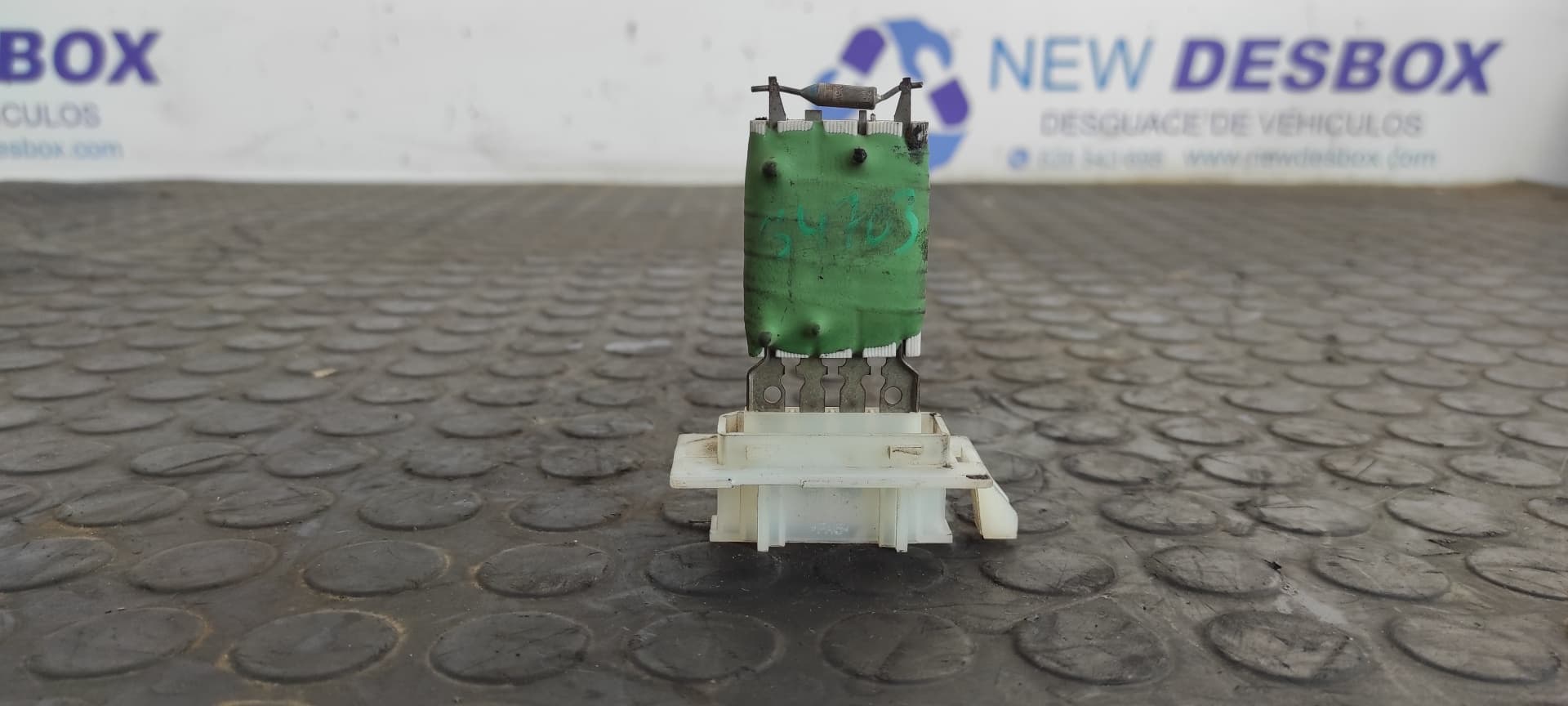 Recambio de RESISTENCIA CALEFACCION para DACIA LOGAN Ambiance K7M F7 referencia OEM IAM    - BLANCO