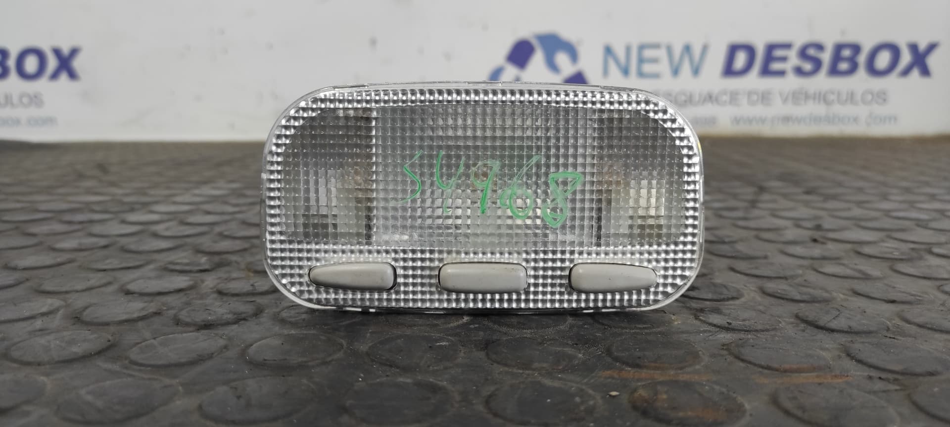Recambio de LUZ INTERIOR para PEUGEOT 307 BREAK / SW (S1) BREAK XS 9HYDV6TED4 referencia OEM IAM    - GRIS