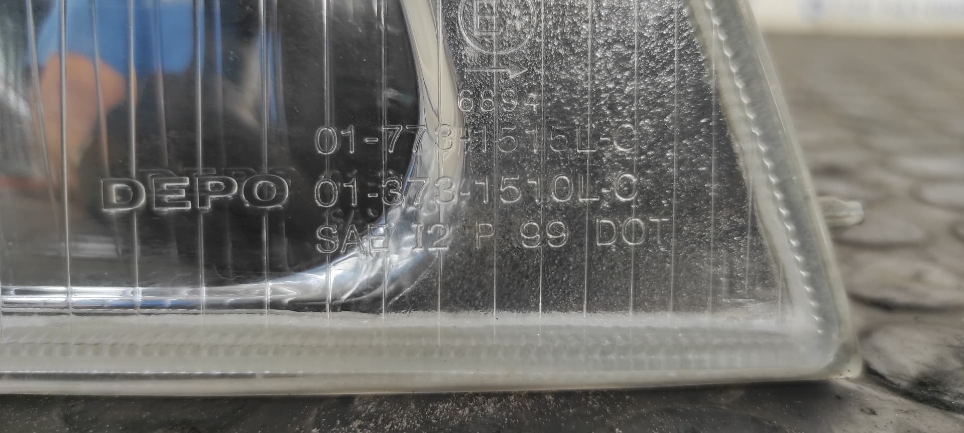 Recambio de PILOTO DELANTERO IZQUIERDO para VOLVO S40 BERLINA 1.8 16V B4184S2 referencia OEM IAM 083731510LB   - GRIS 4